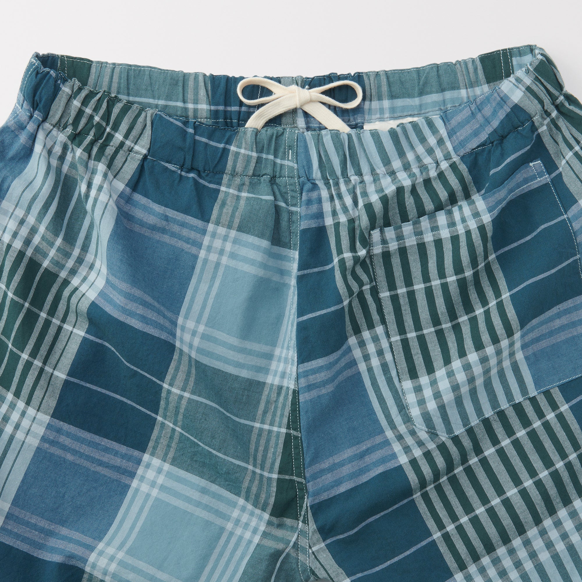 Men's Madras Check Button Easy Shorts - Image 18