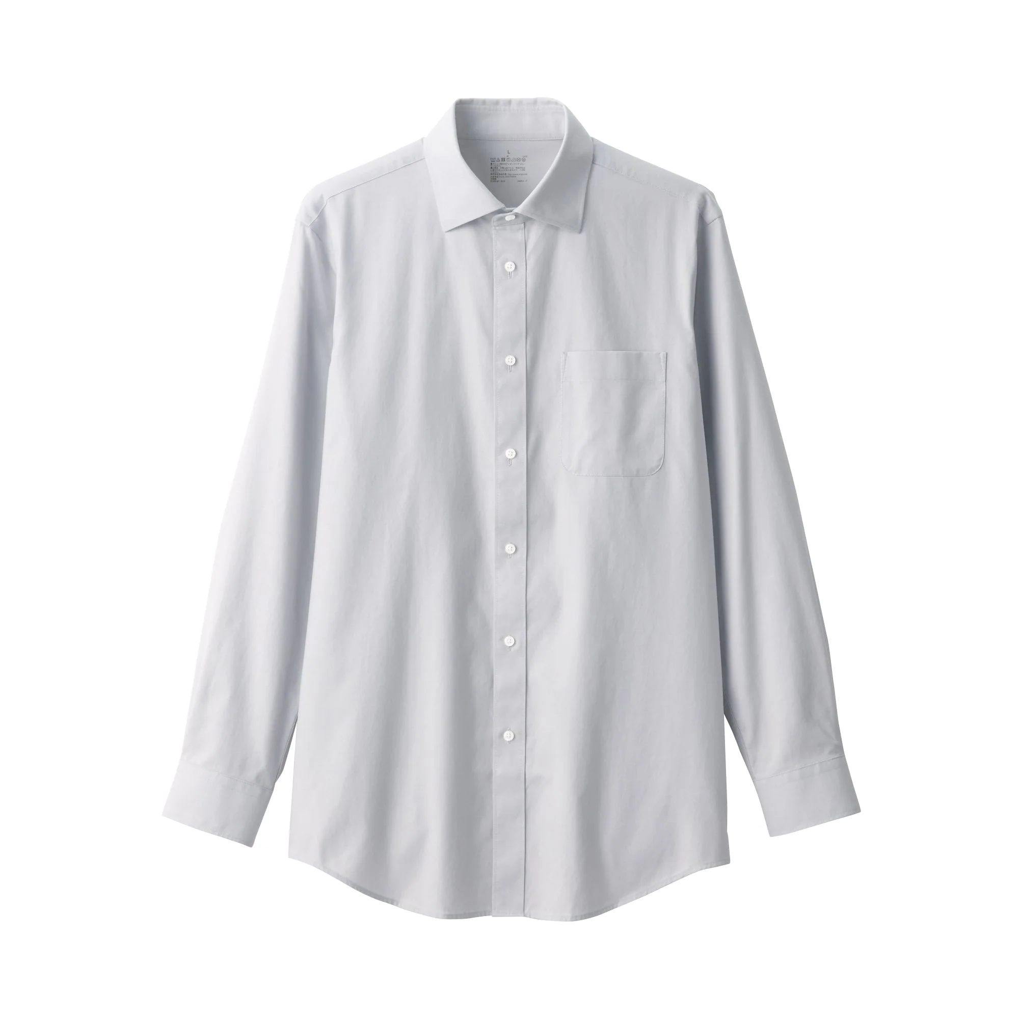 Men's Non-Iron Semi Wide Collar Shirt - Image 2