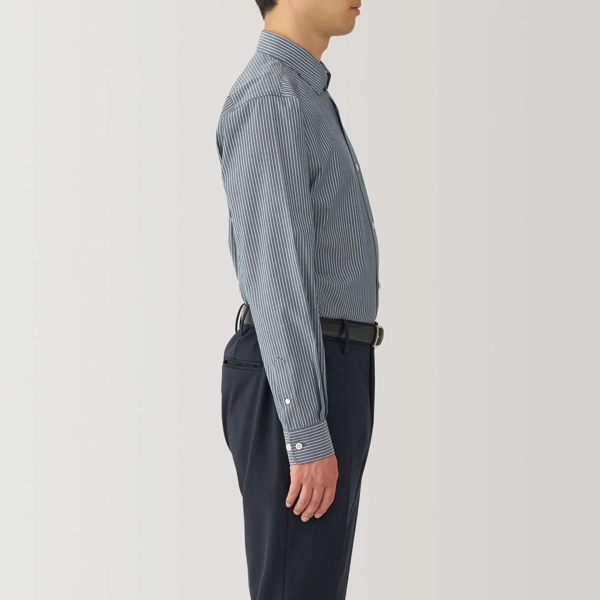 Men's Non-Iron Semi Wide Collar Shirt - Image 13