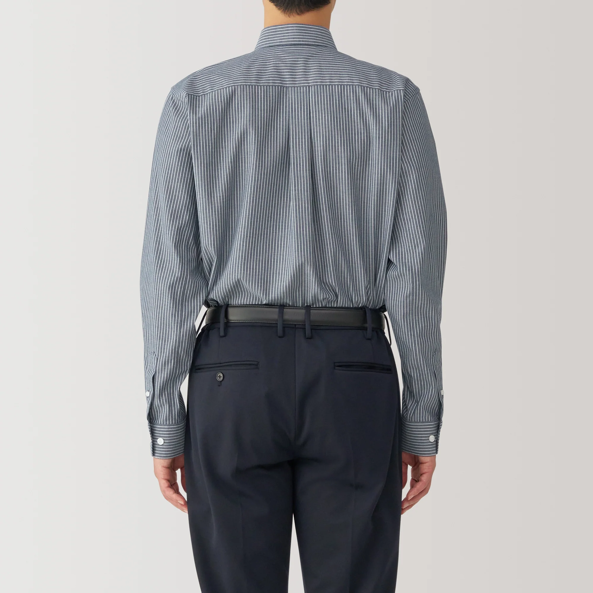 Men's Non-Iron Semi Wide Collar Shirt - Image 14