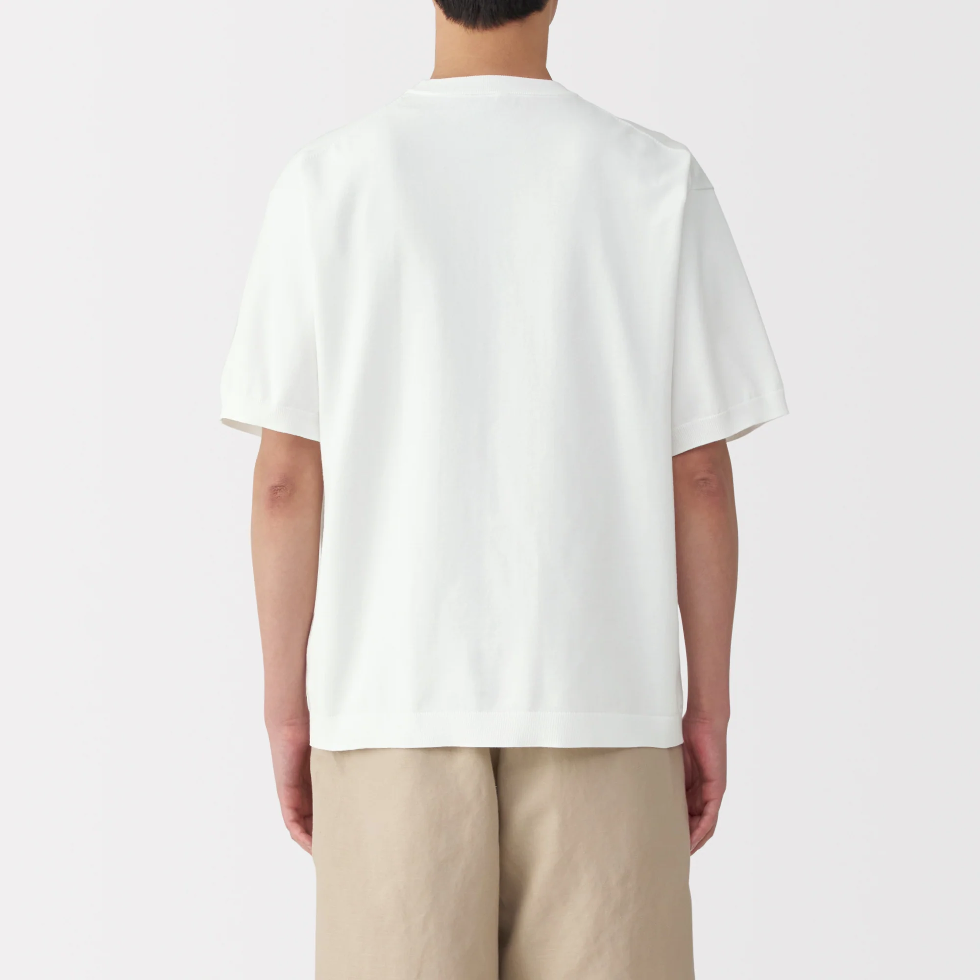 Men's Quick Dry Crew Neck Short Sleeve Knit T-Shirt - Image 21