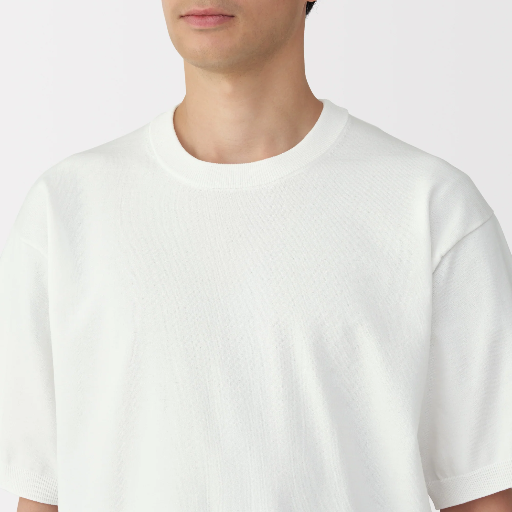 Men's Quick Dry Crew Neck Short Sleeve Knit T-Shirt - Image 22