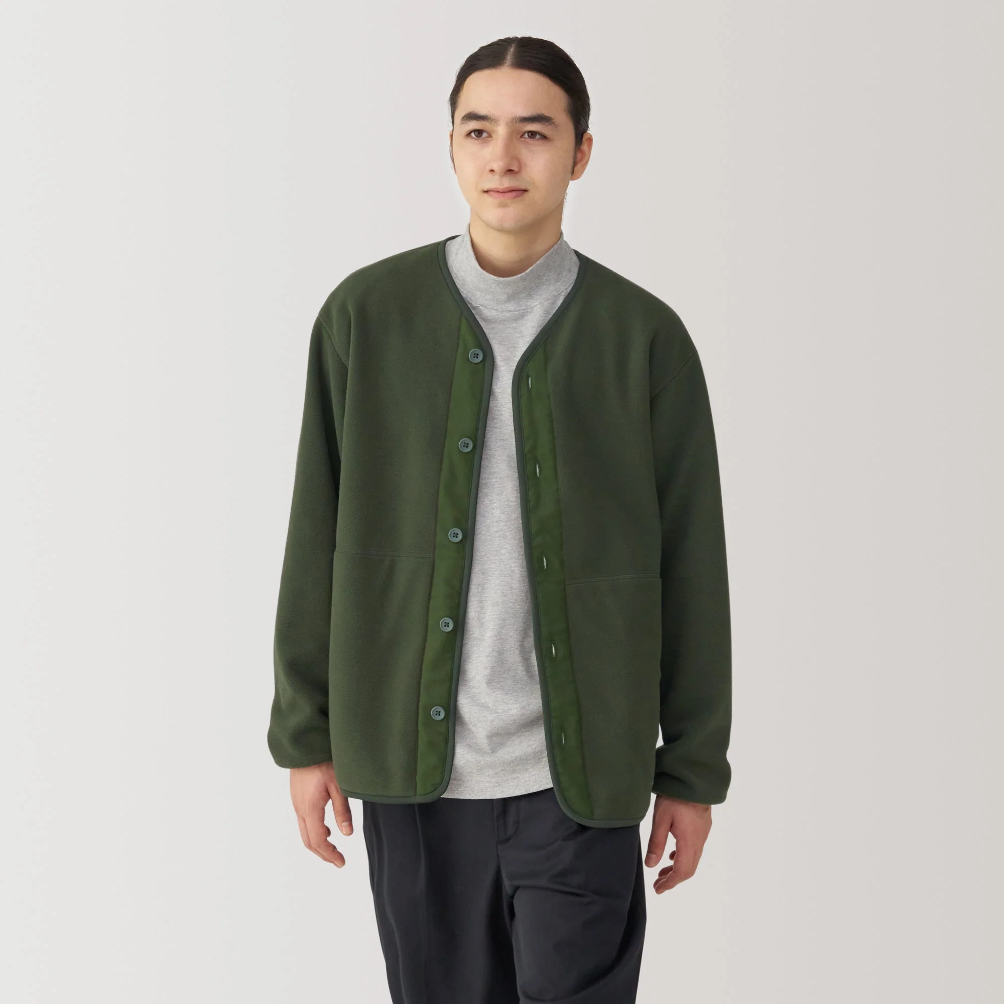 Men's Recyclable Fleece Cardigan - Image 27