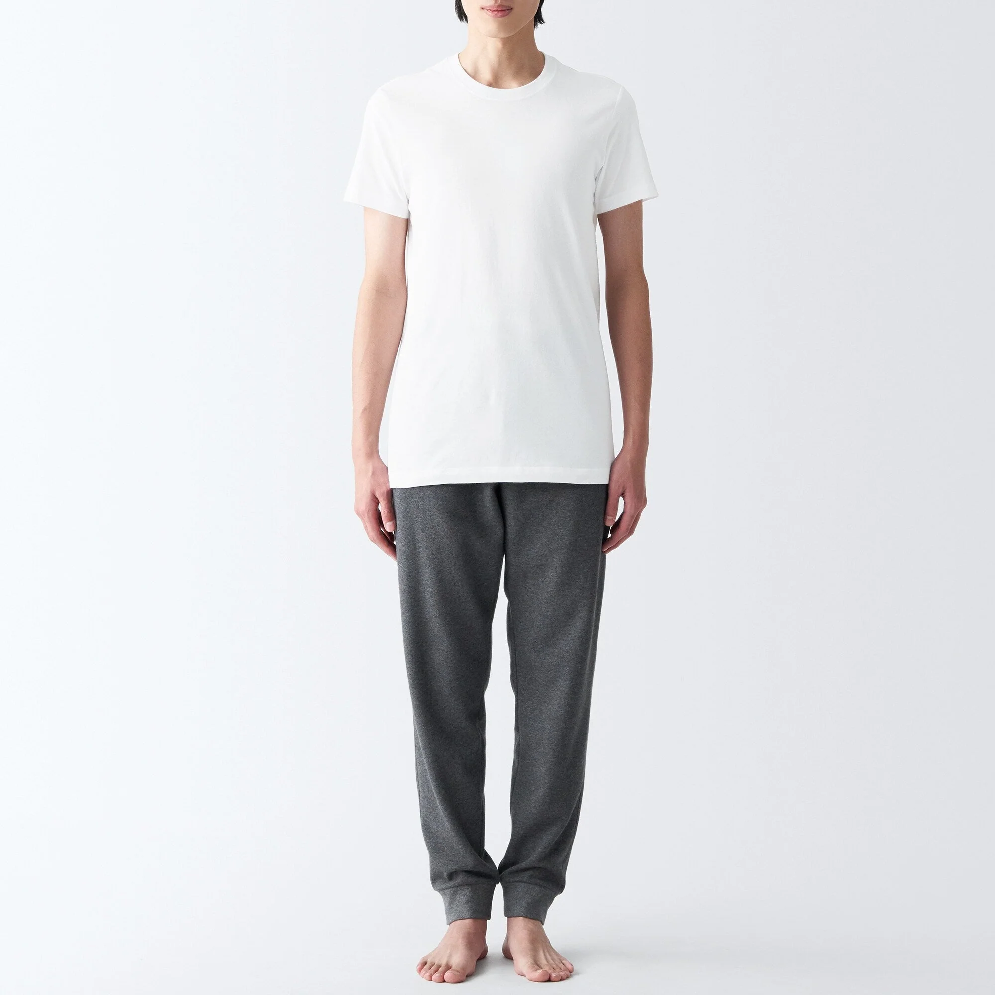 Men's Side Seamless Jersey Crewneck T-Shirt - Image 4