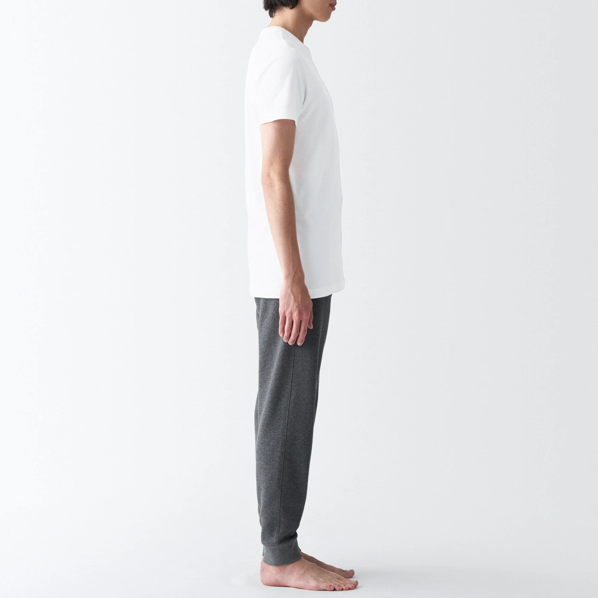 Men's Side Seamless Jersey Crewneck T-Shirt - Image 5