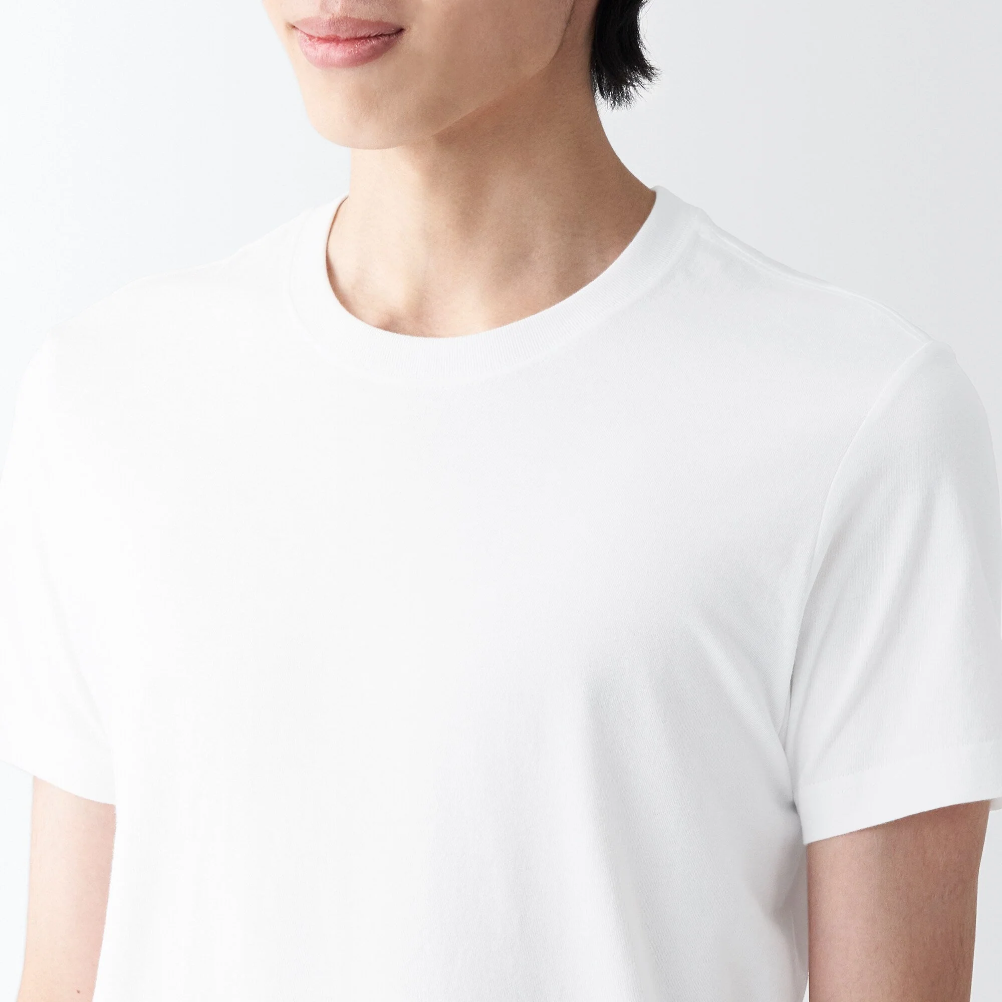 Men's Side Seamless Jersey Crewneck T-Shirt - Image 7
