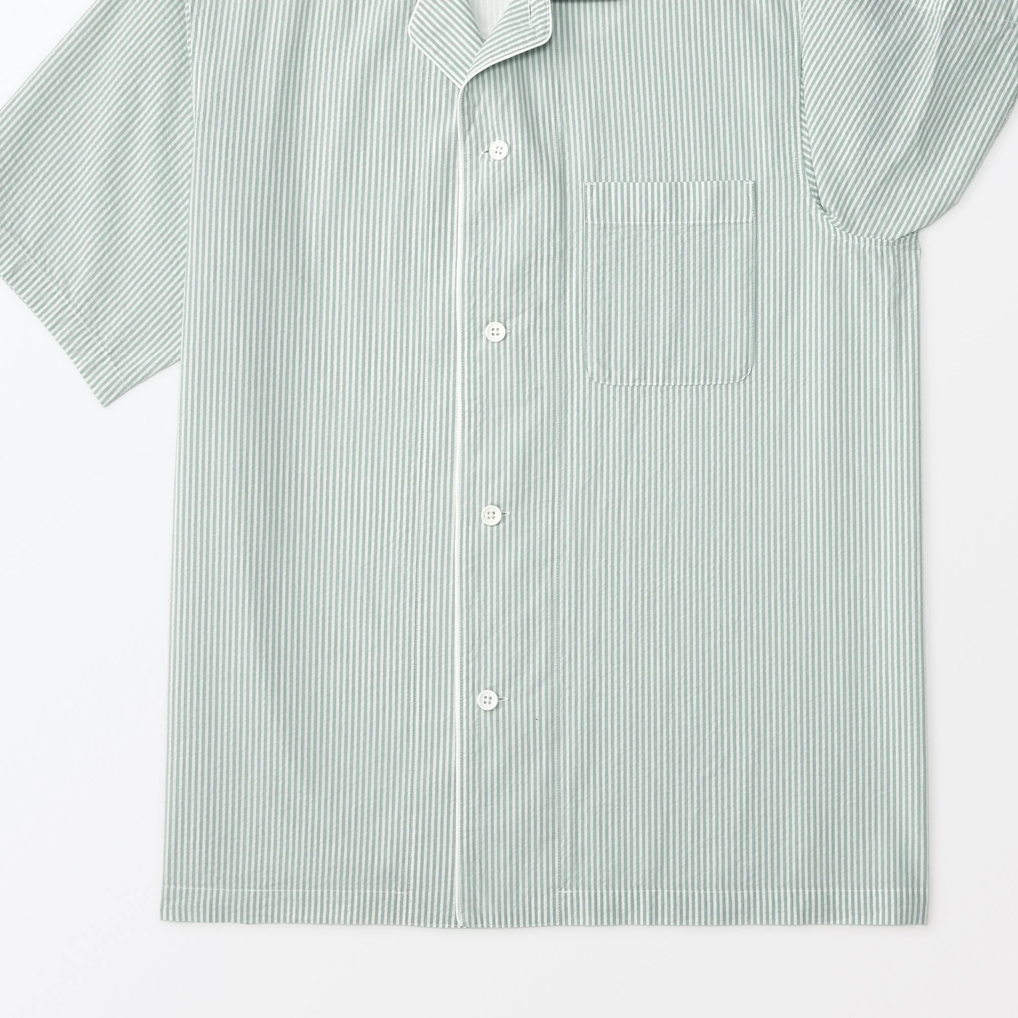 Men's Side Seamless Seersucker Pajamas - Image 14