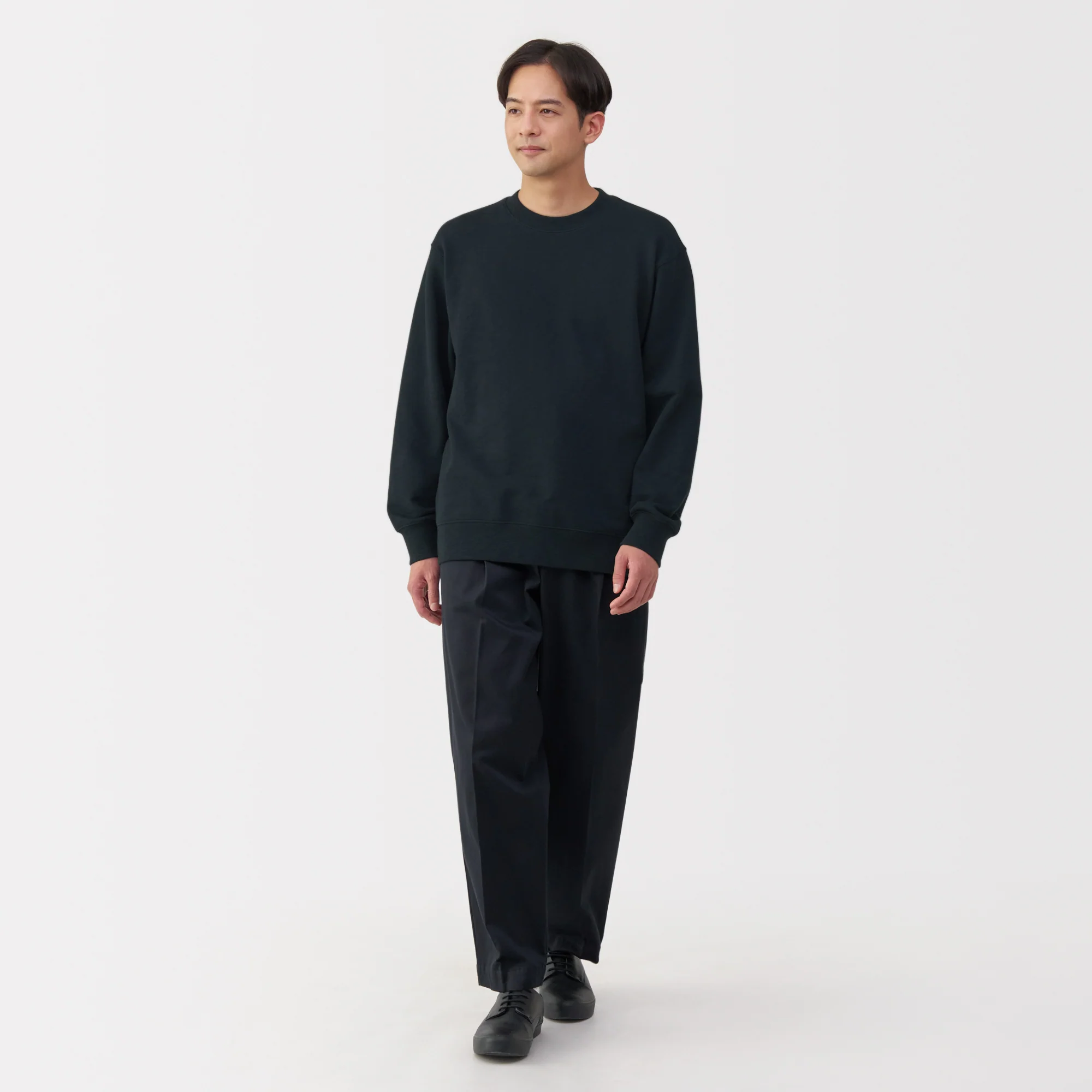 Men's Slub Jersey Crewneck Pullover - Image 11