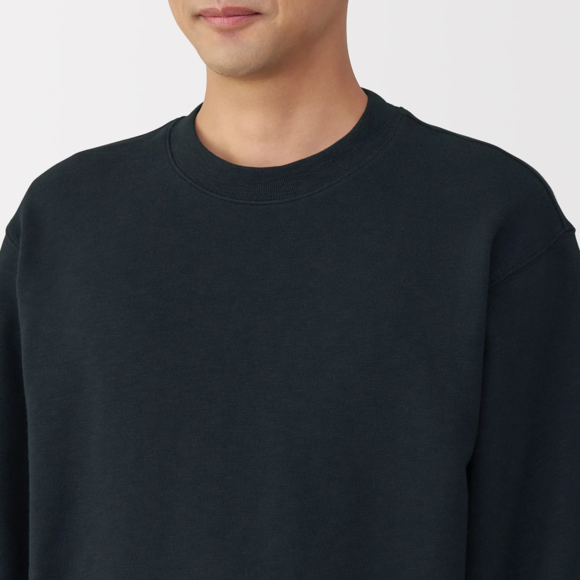 Men's Slub Jersey Crewneck Pullover - Image 14
