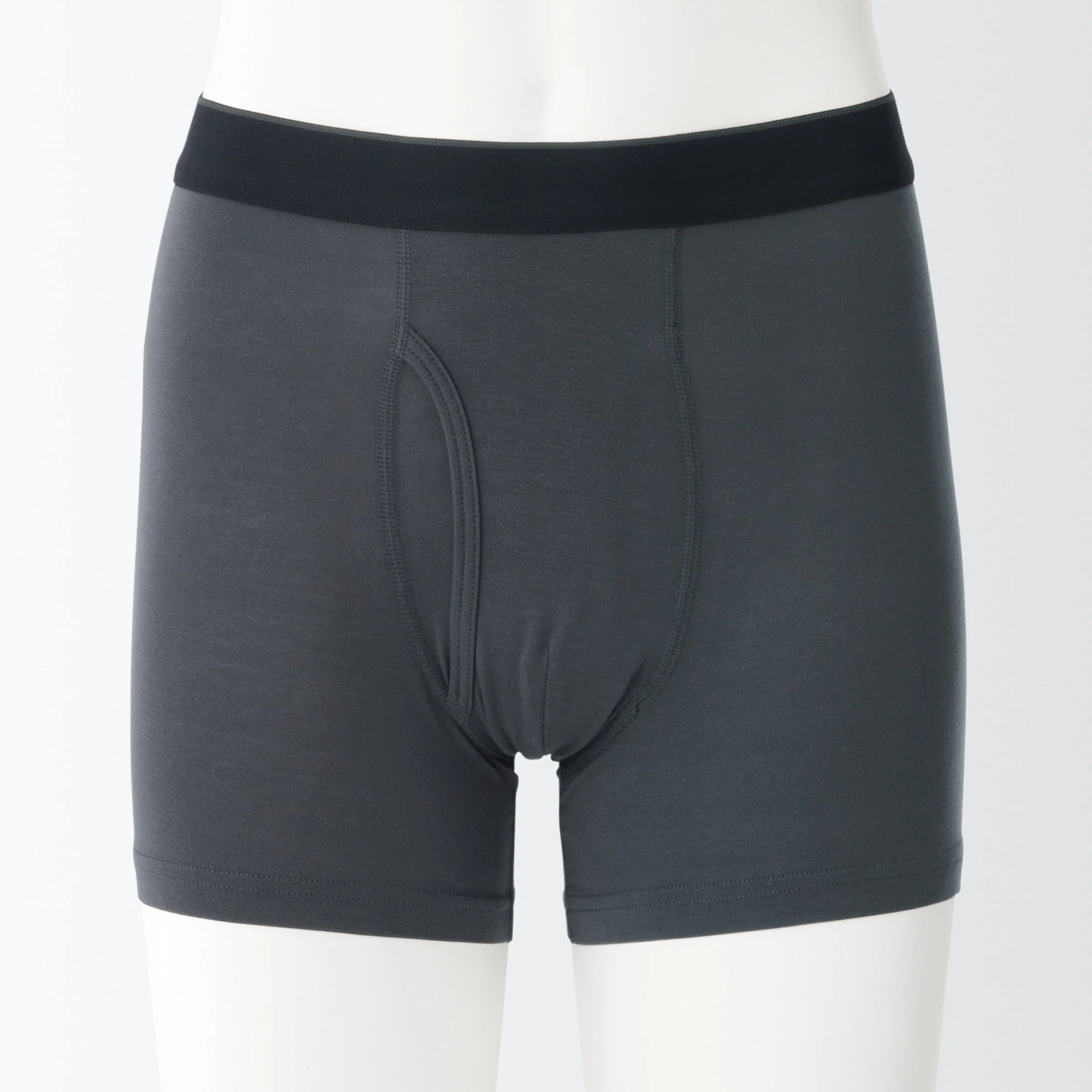 Men's Smooth Front Open Boxer Brief - Image 3
