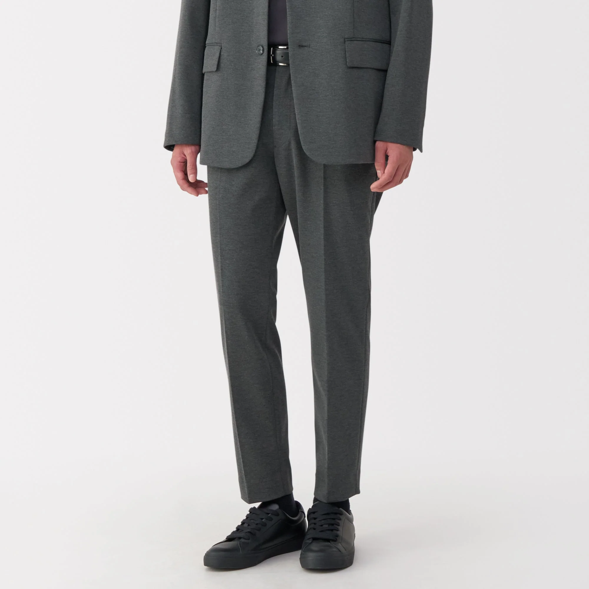 Men's Stretch Jersey Pants with No Darts - Image 13
