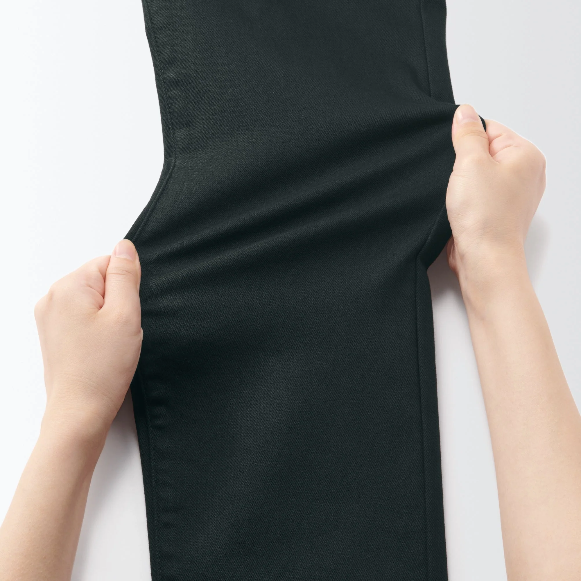 Men's Super Stretch Denim Skinny Pants Black (L32") - Image 10