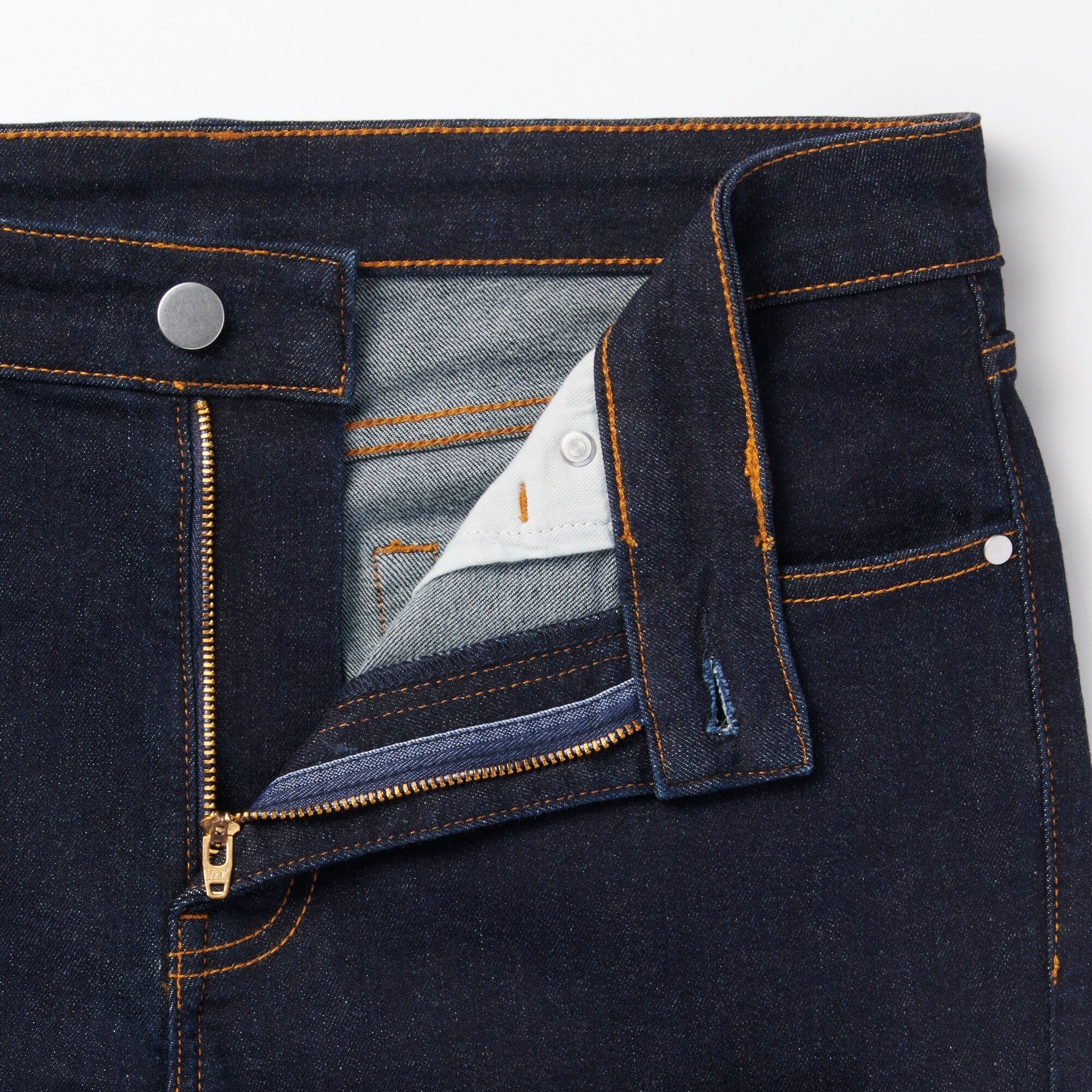 Men's Super Stretch Denim Skinny Pants Dark Navy (L30") - Image 9