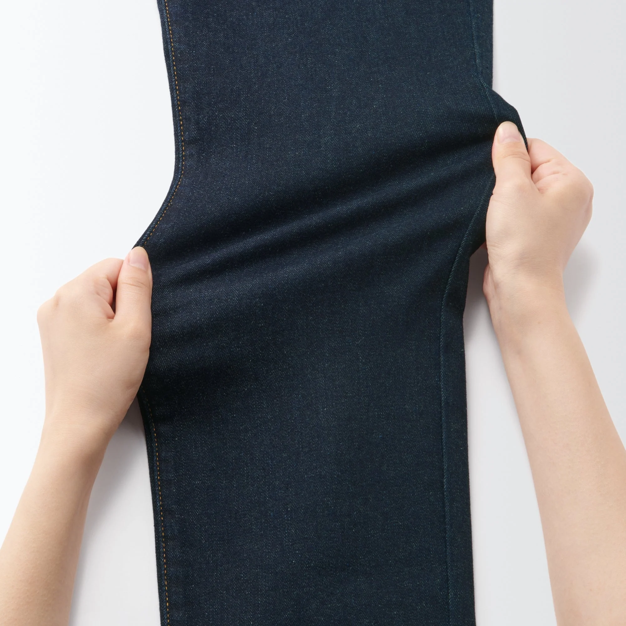 Men's Super Stretch Denim Skinny Pants Dark Navy (L32") - Image 10