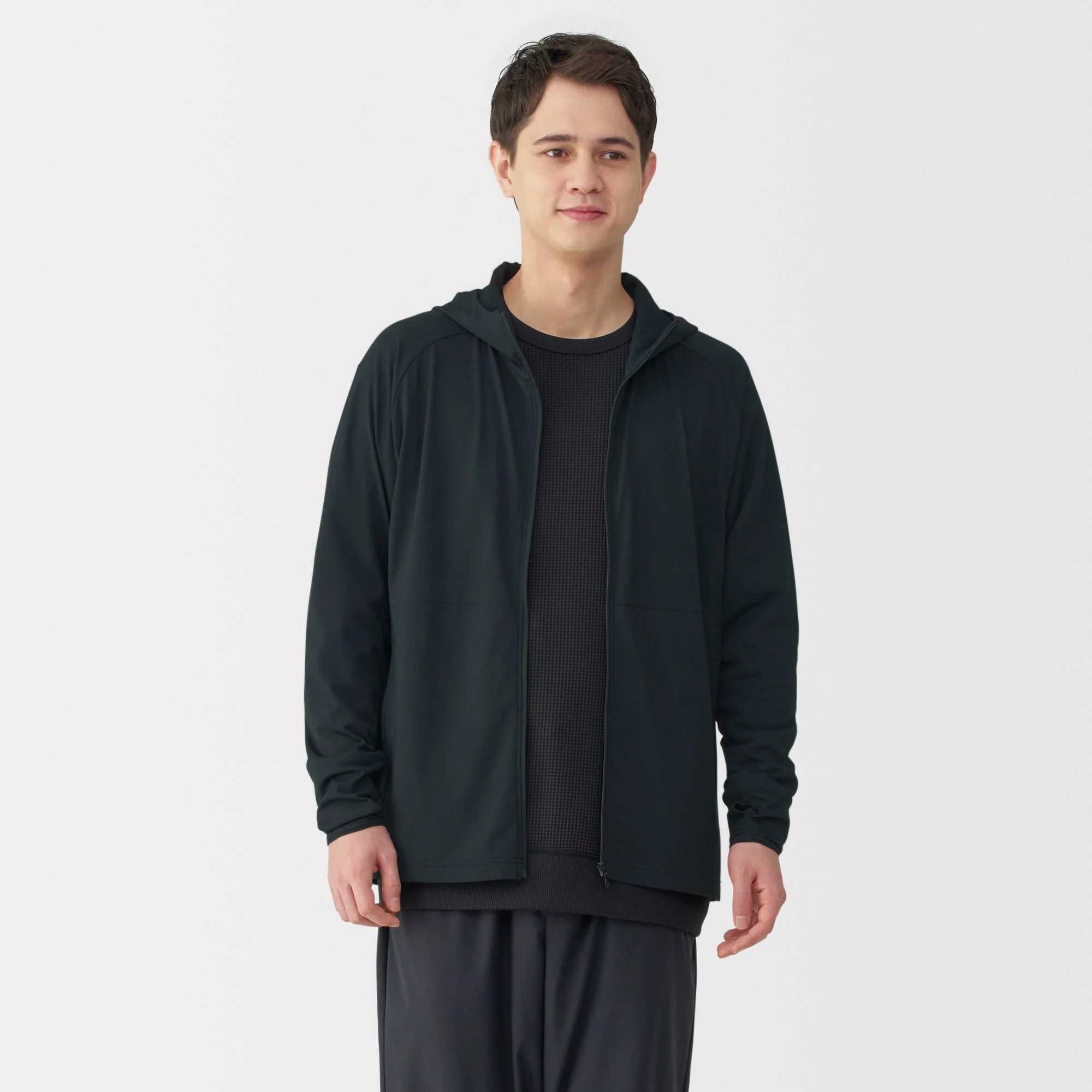 Men's UV Protection Quick Dry Pocketable Zip-Up Hoodie - Image 25