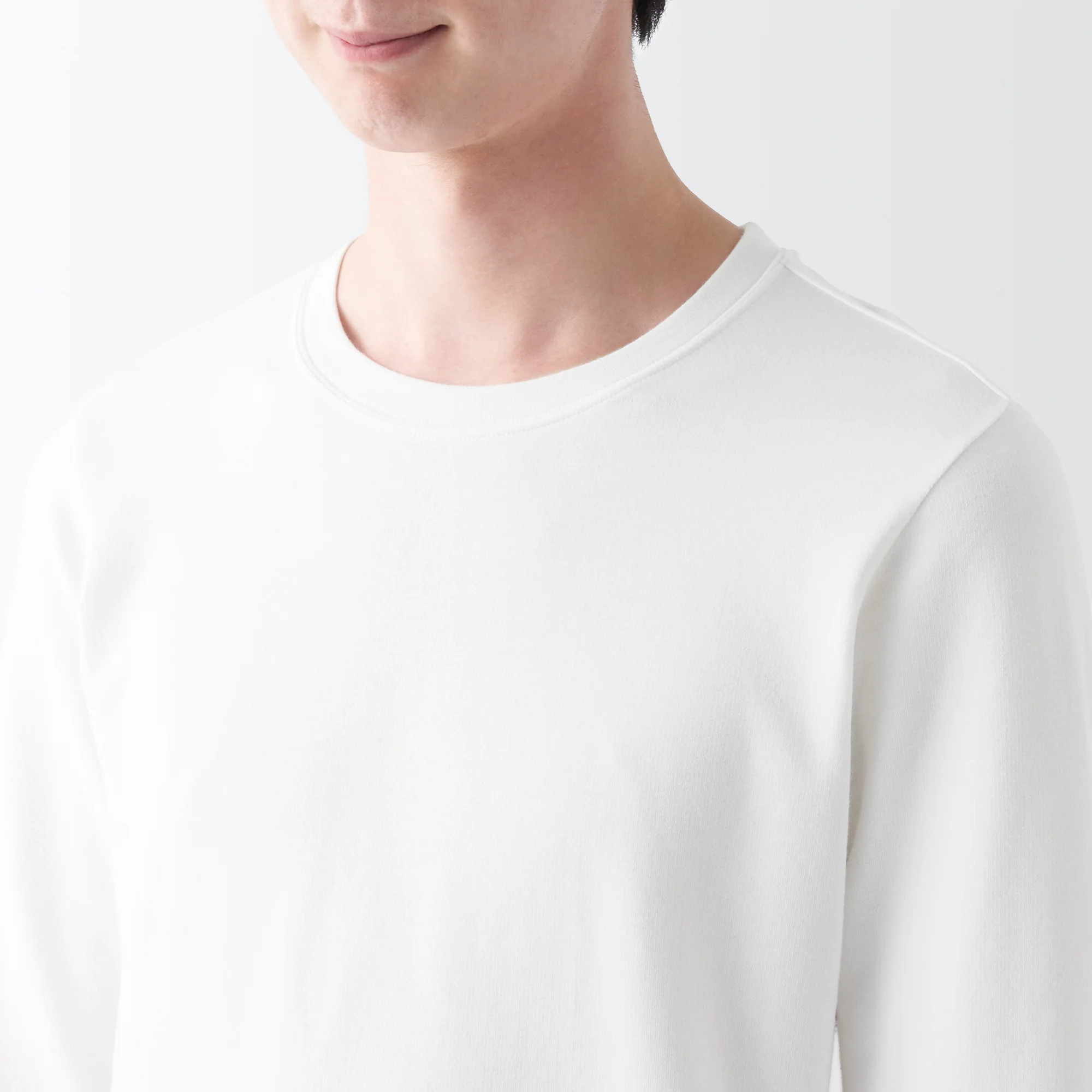 Men's Warm Cotton Crew Neck Long Sleeve T-Shirt - Image 14