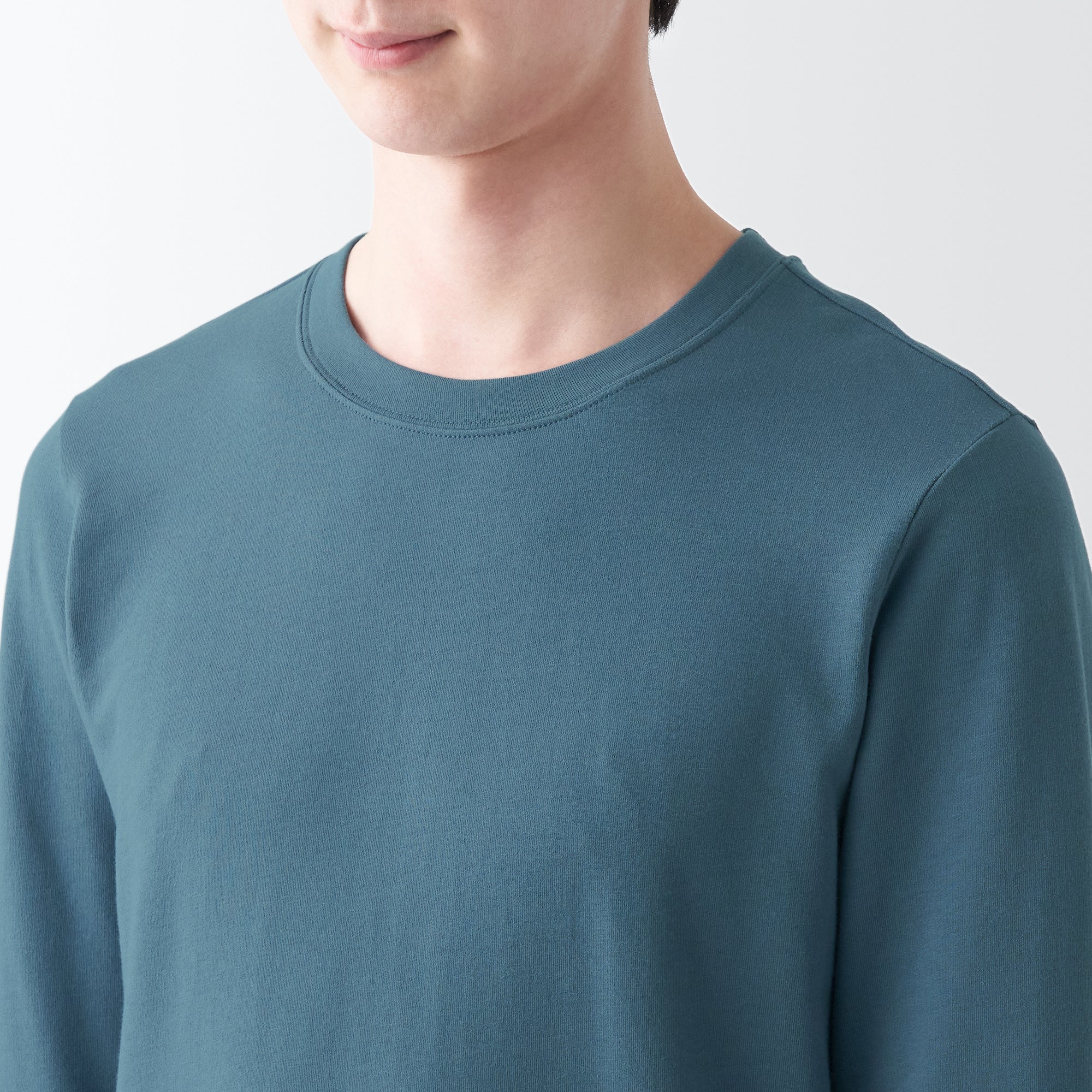 Men's Warm Cotton Crew Neck Long Sleeve T-Shirt - Image 7