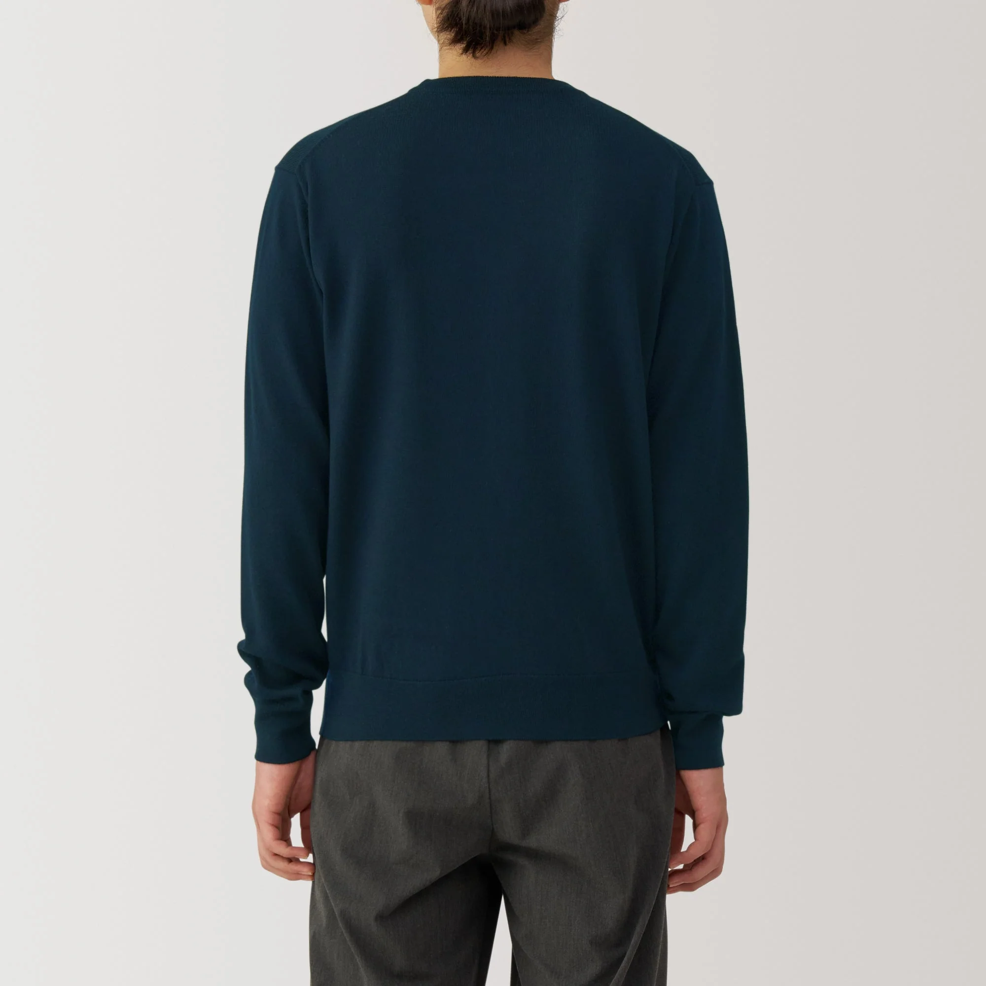 Men's Washable High-Gauge Crewneck Sweater - Image 34