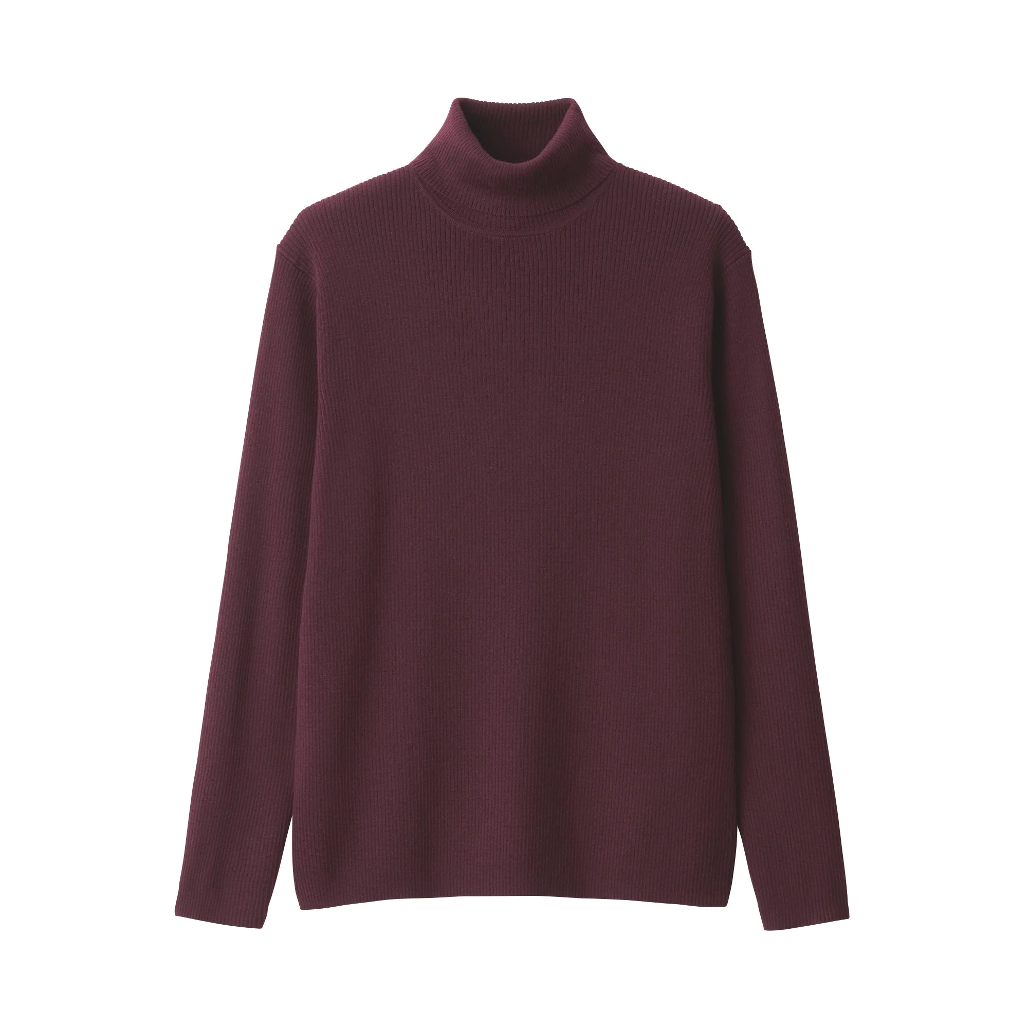 Men's Washable High-Gauge Turtleneck Ribbed Sweater - Image 9