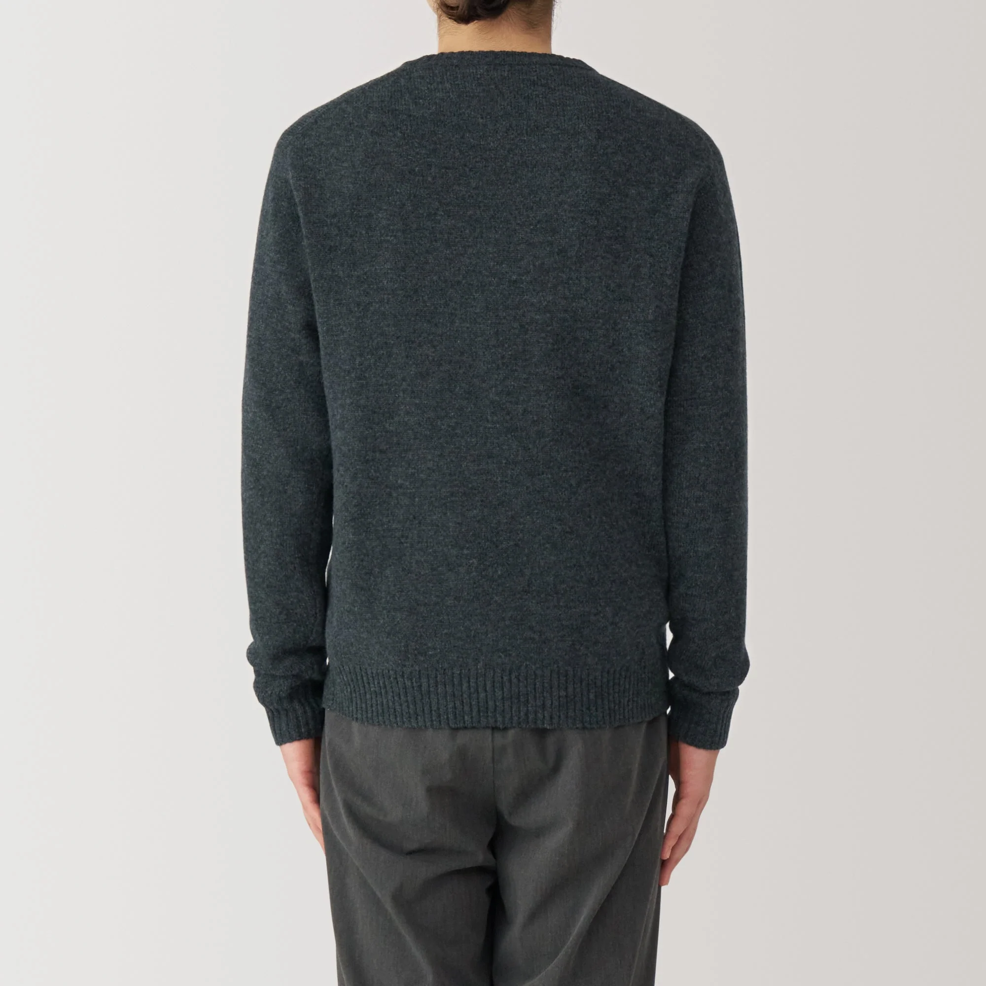 Men's Washable Mid-Gauge Crewneck Sweater - Image 20