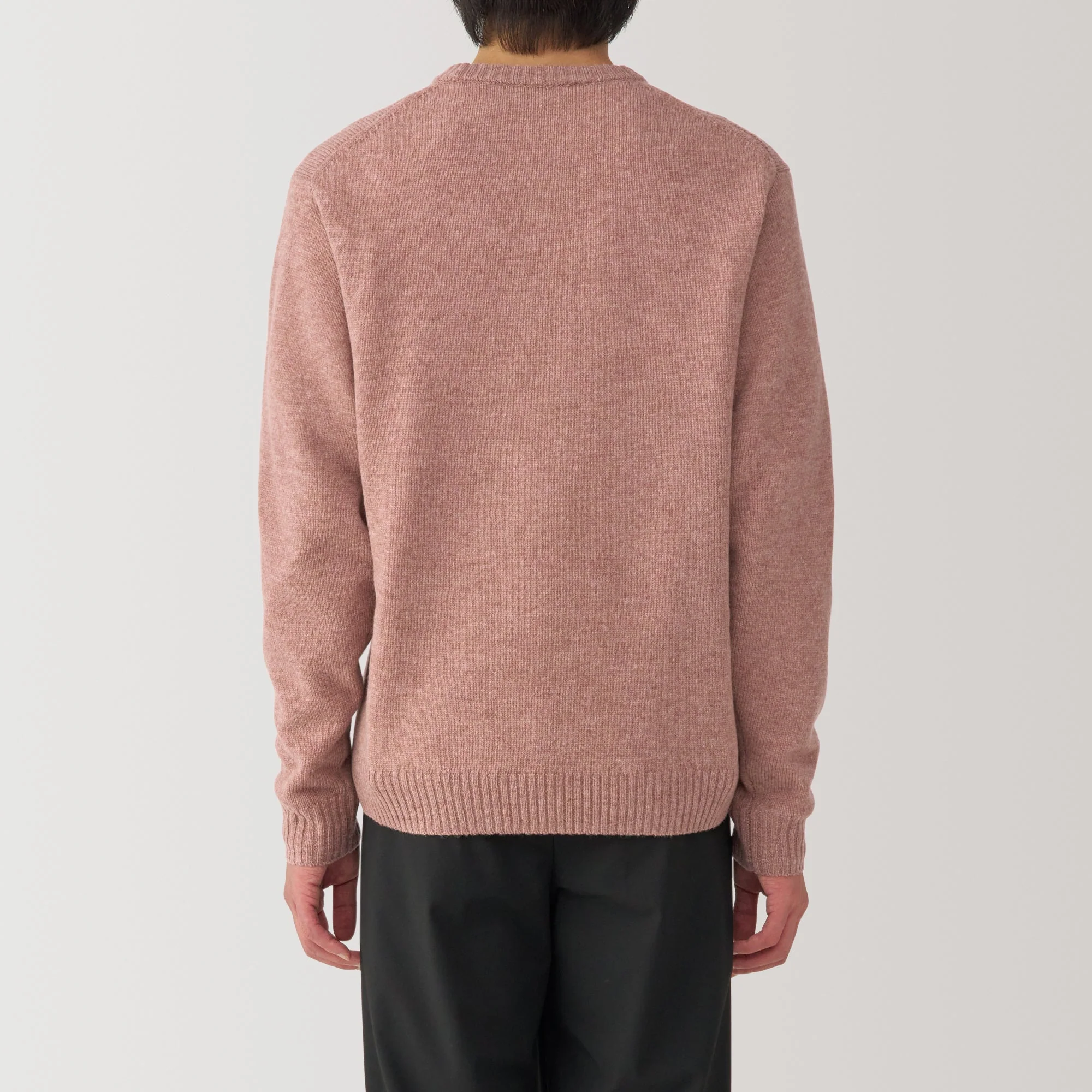 Men's Washable Mid-Gauge Crewneck Sweater - Image 41