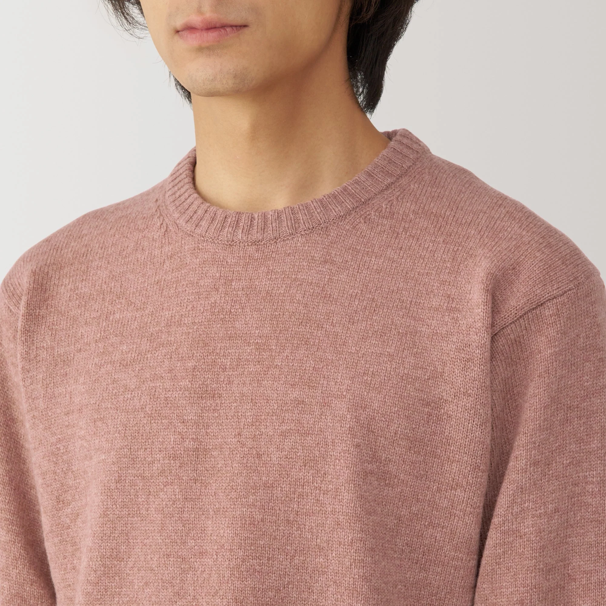 Men's Washable Mid-Gauge Crewneck Sweater - Image 42
