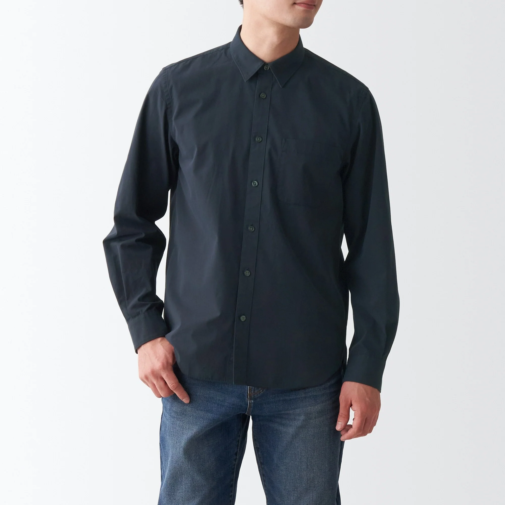 Men's Washed Broad Shirt - Image 12