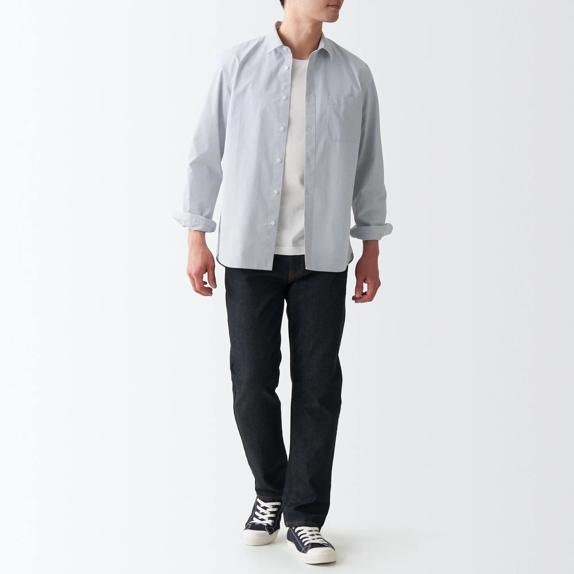 Men's Washed Broad Shirt - Image 25
