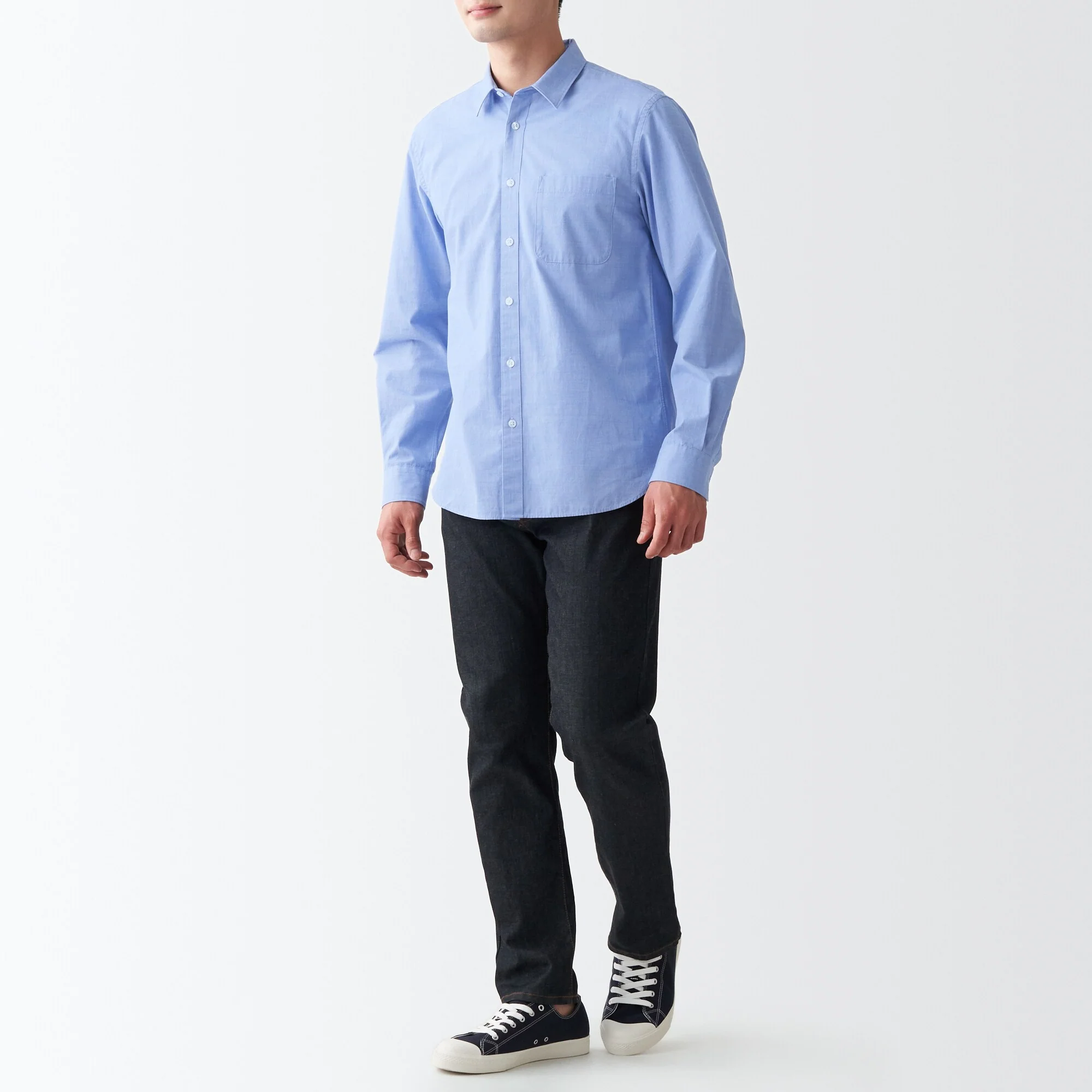 Men's Washed Broad Shirt - Image 7