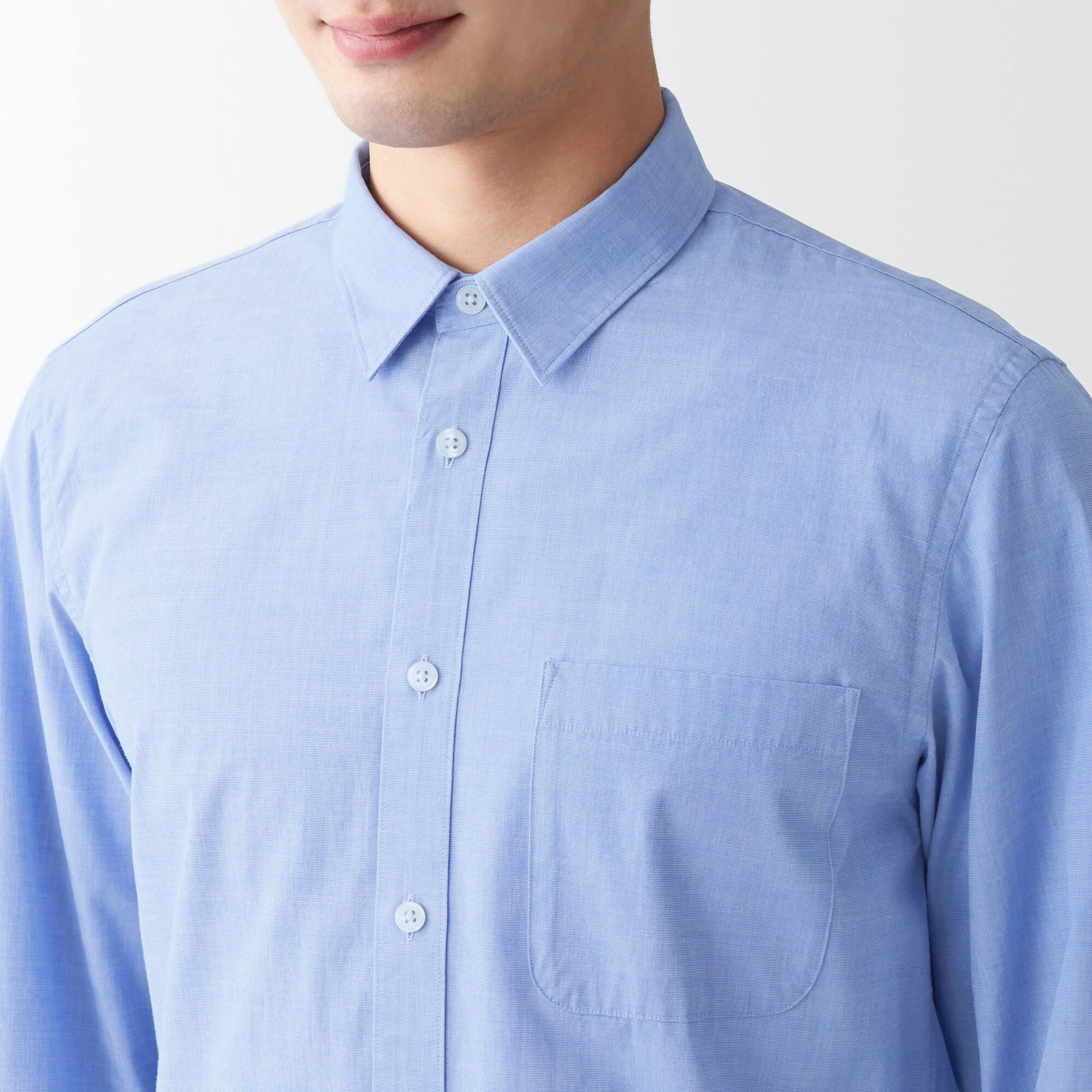 Men's Washed Broad Shirt - Image 8