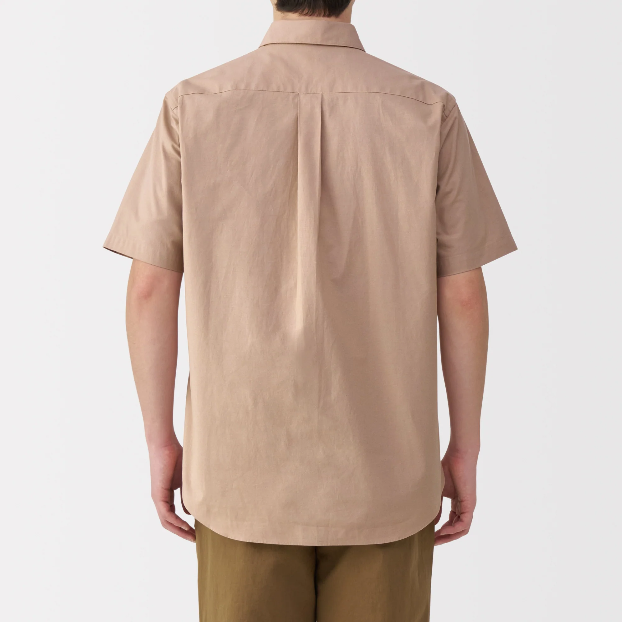 Men's Washed Broadcloth Short Sleeve Shirt - Image 30