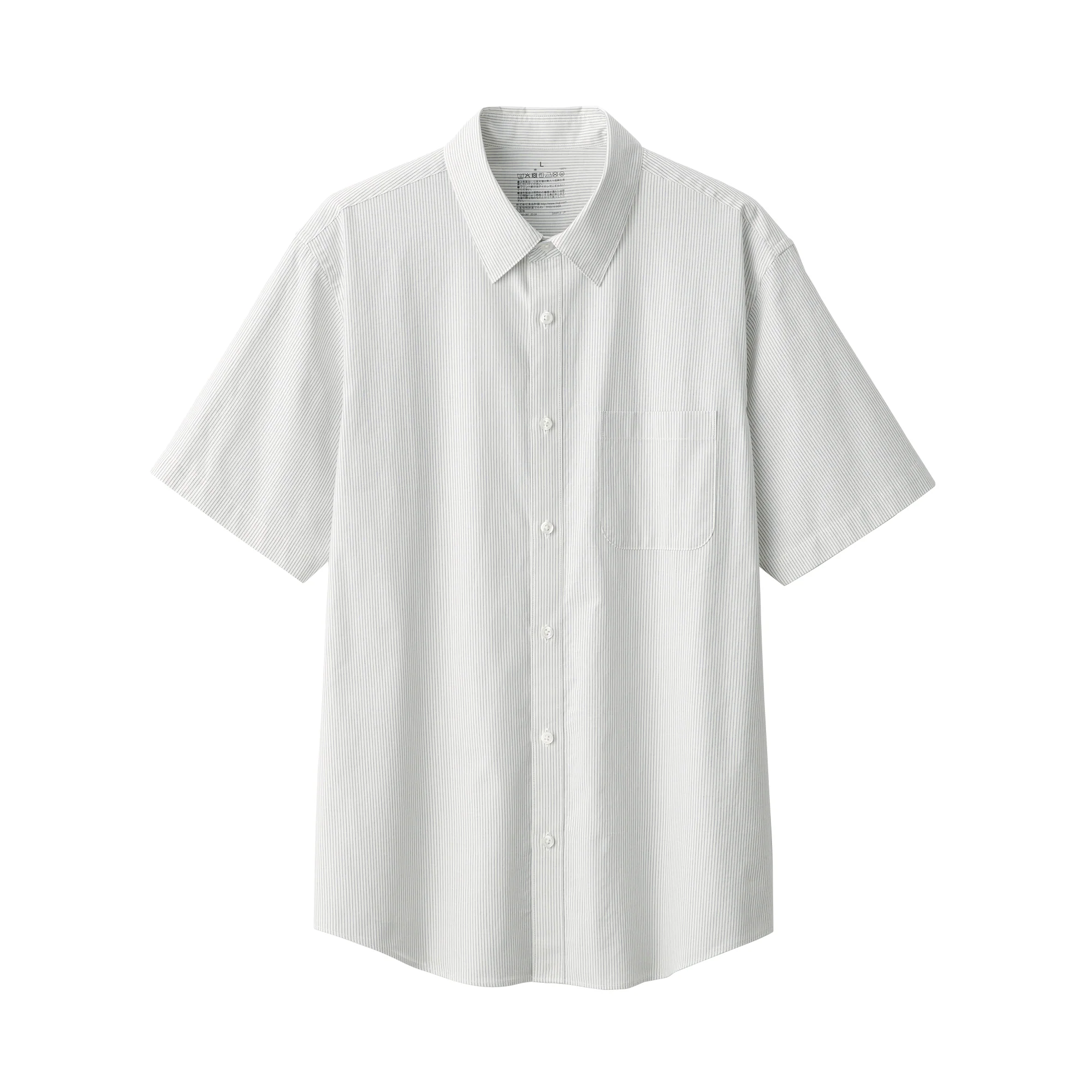 Men's Washed Broadcloth Short Sleeve Shirt - Image 34
