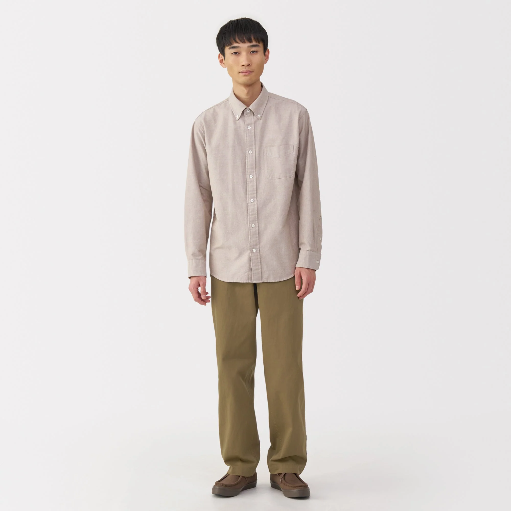 Men's Washed Chino Wide Pants - Image 21