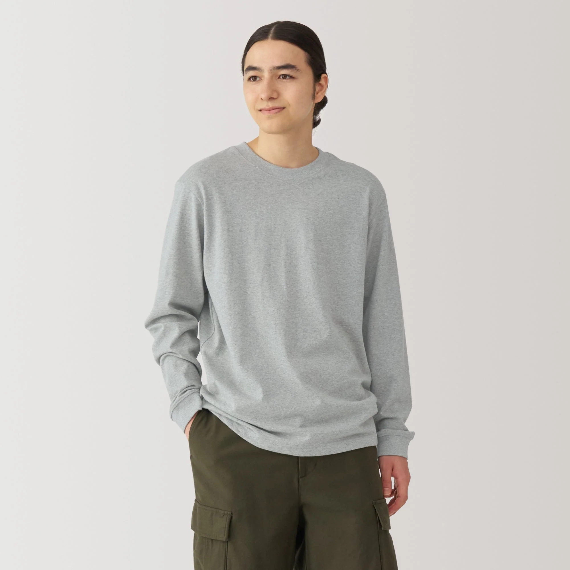 Men's Washed Heavy Weight Crew Neck T-Shirt - Image 17