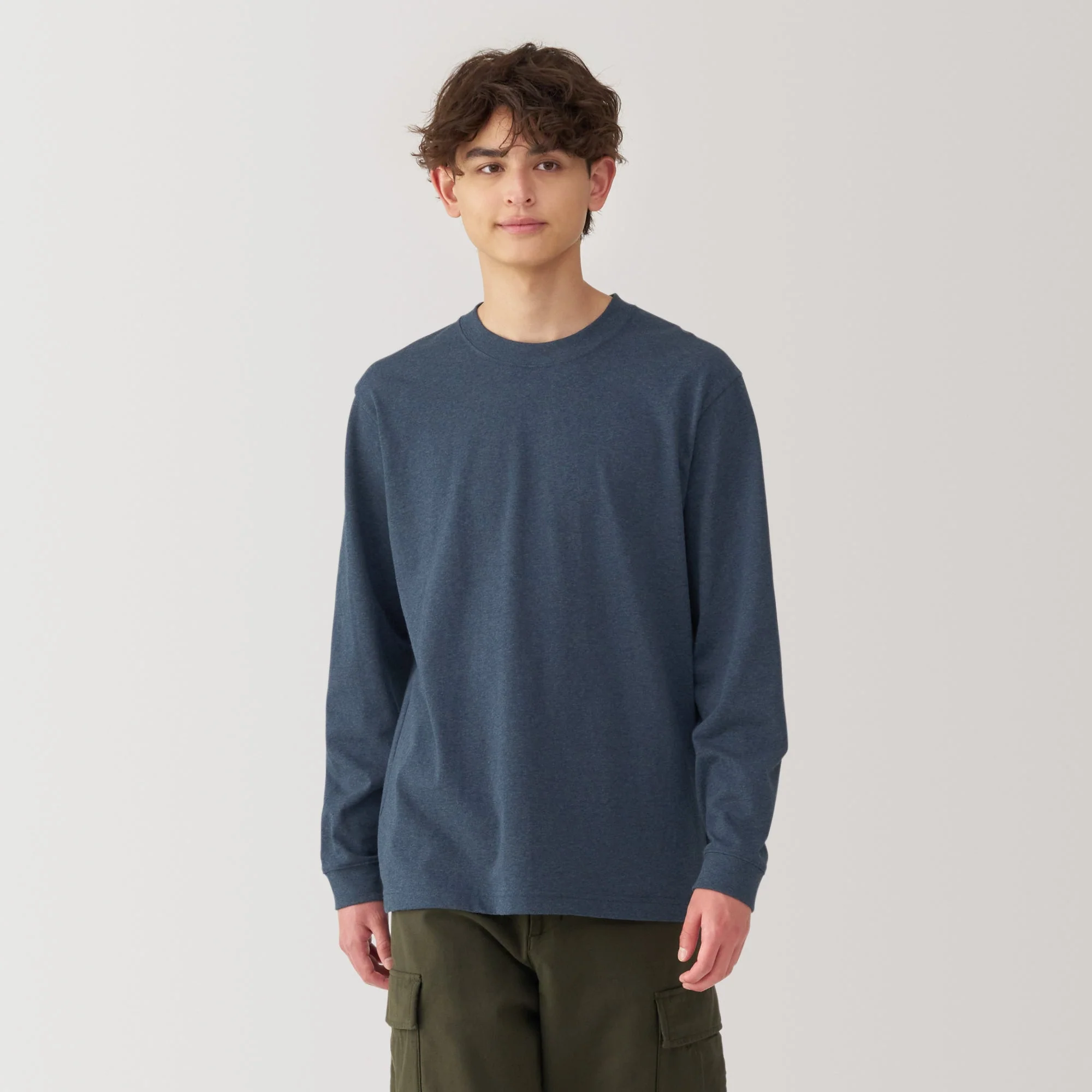 Men's Washed Heavy Weight Crew Neck T-Shirt - Image 38