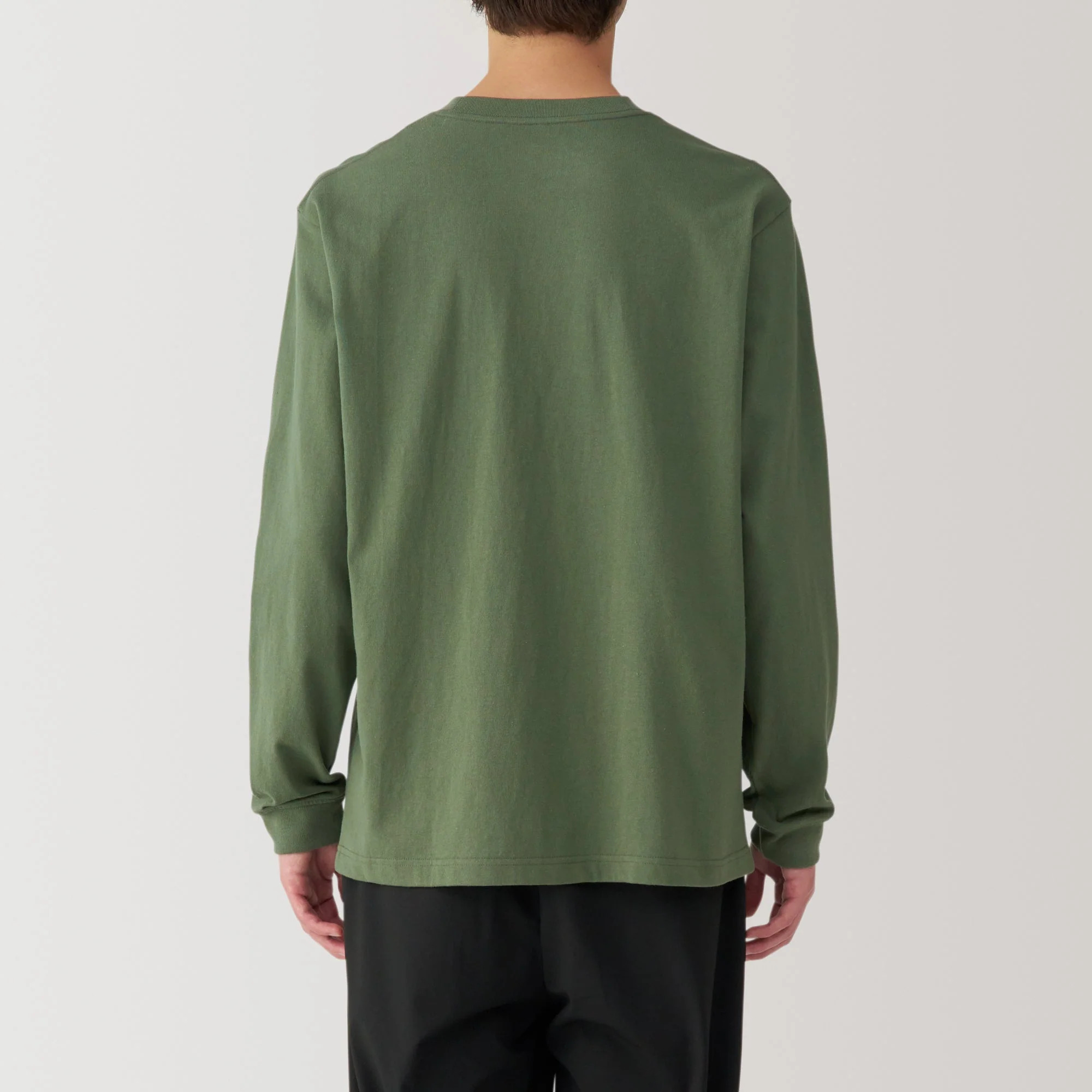 Men's Washed Heavy Weight Crew Neck T-Shirt - Image 6