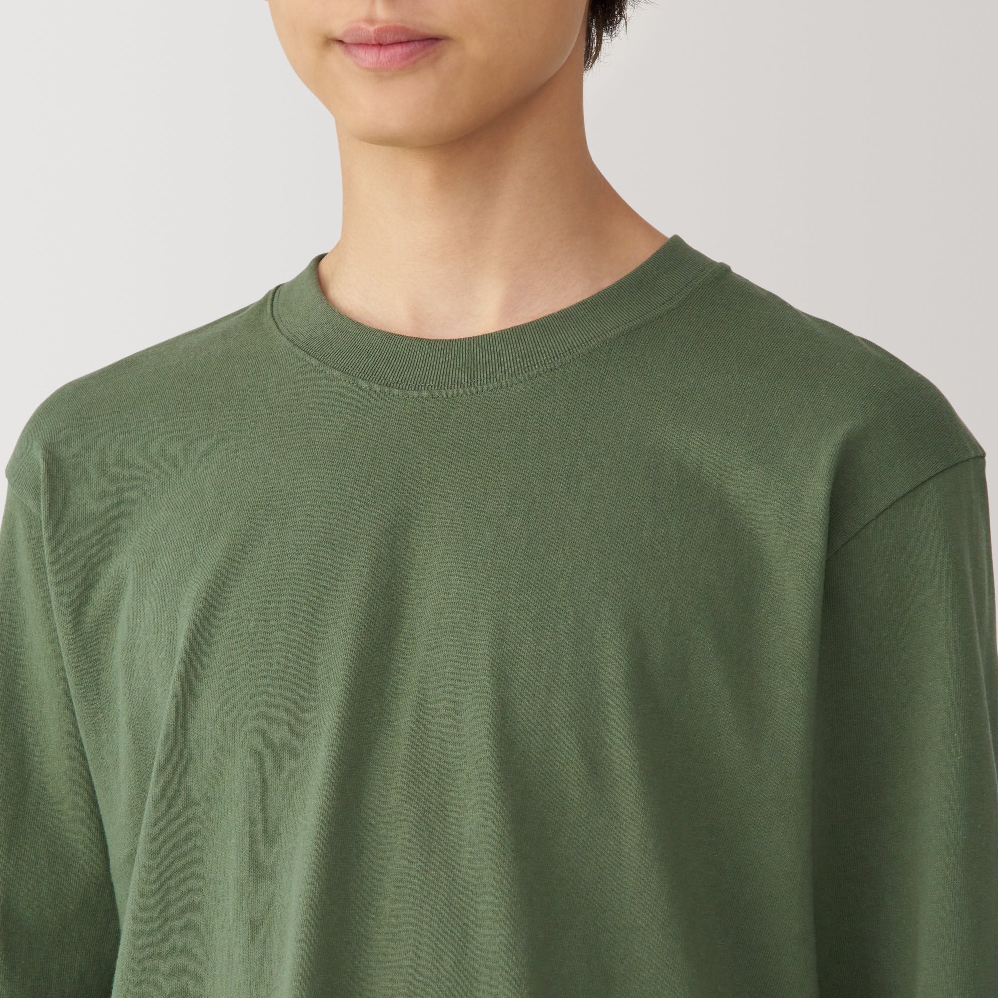 Men's Washed Heavy Weight Crew Neck T-Shirt - Image 7