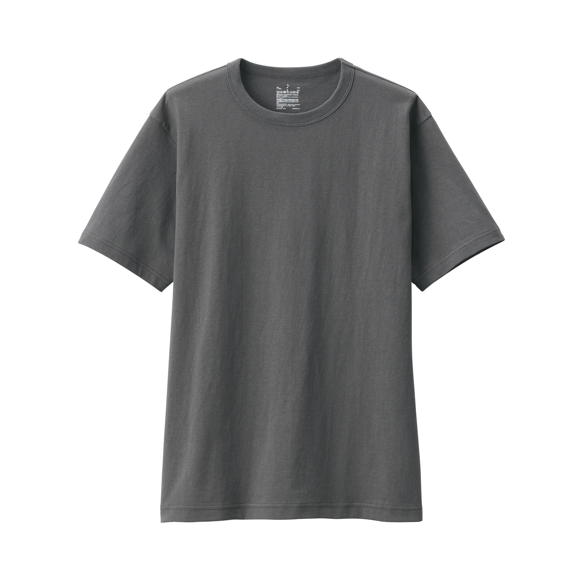 Men's Washed Heavy Weight Crew Neck Short Sleeve T-Shirt - Image 37