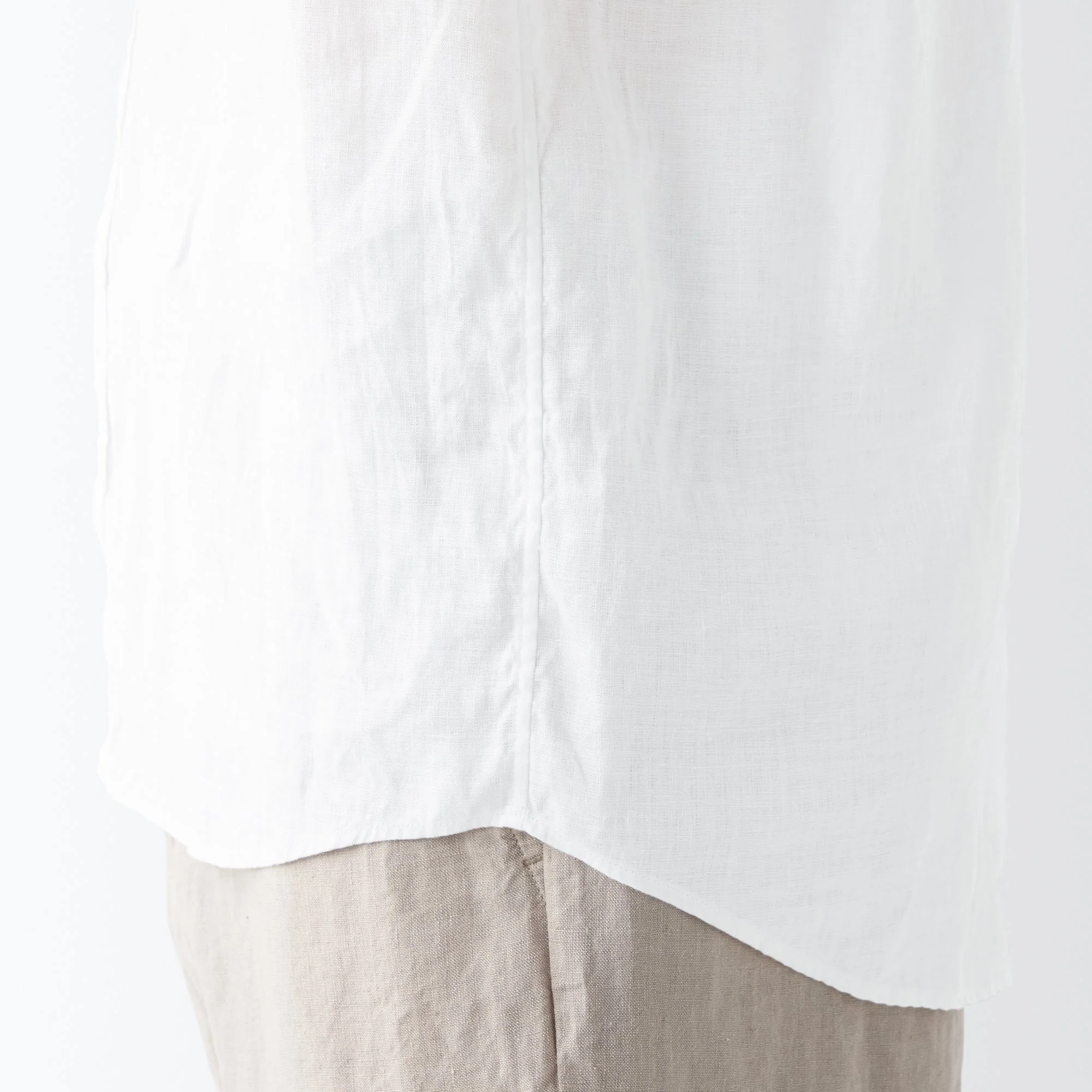 Men's Washed Hemp Short Sleeve Shirt - Image 15