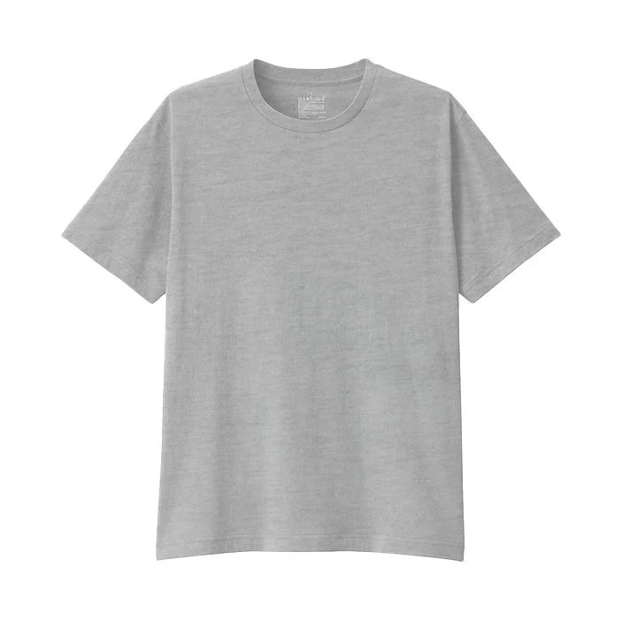 Men's Washed Jersey Crew Neck Short Sleeve T-Shirt - Image 31