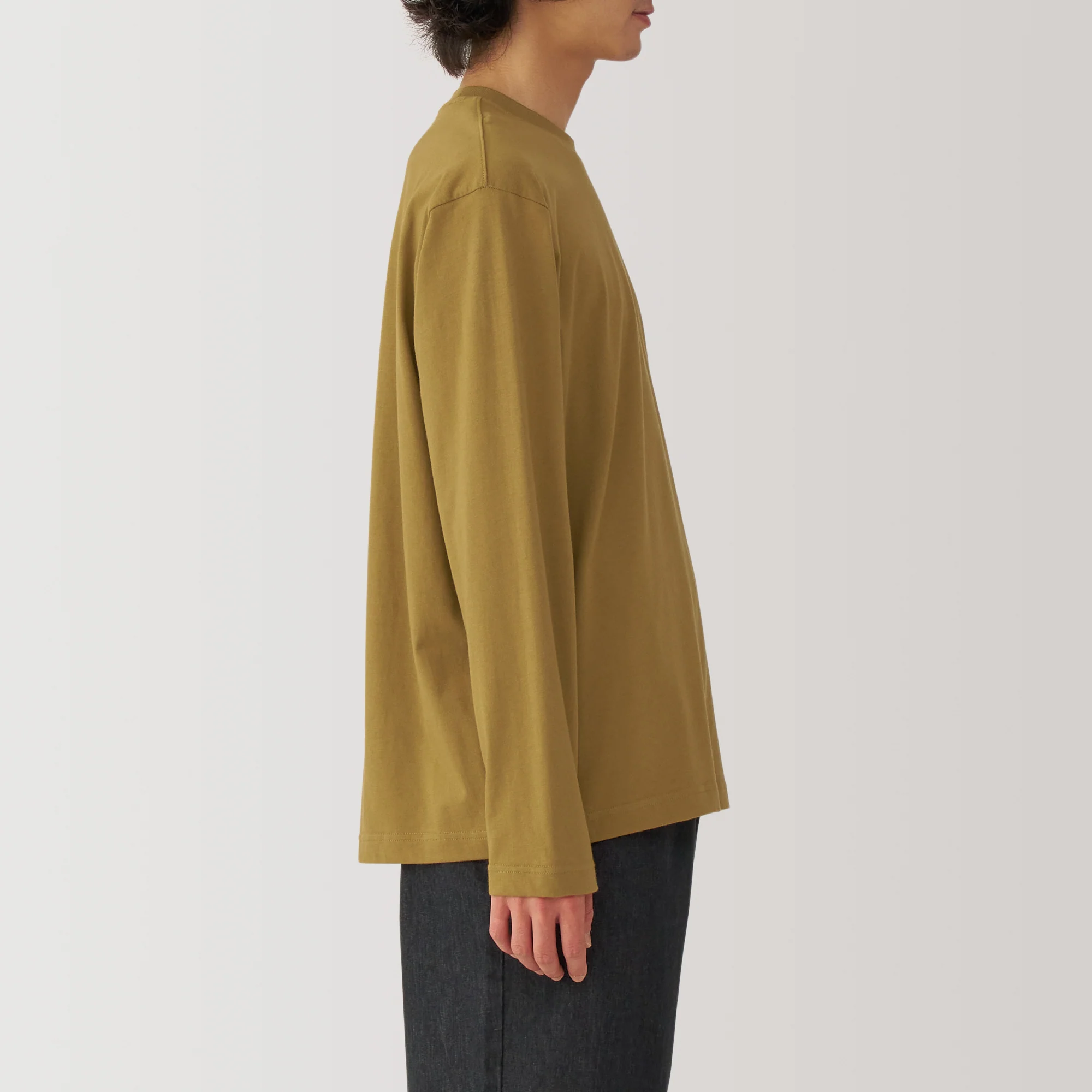 Men's Washed Jersey Crewneck T-Shirt - Image 5