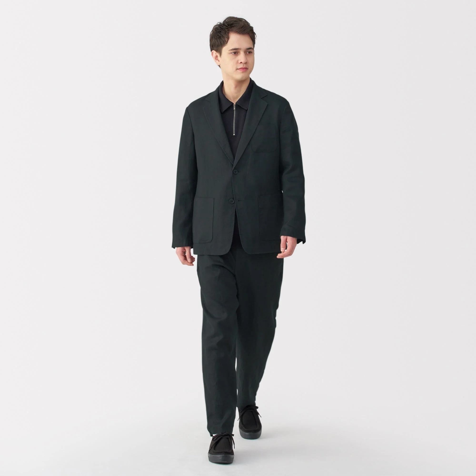 Men's Washed Linen Jacket - Image 14