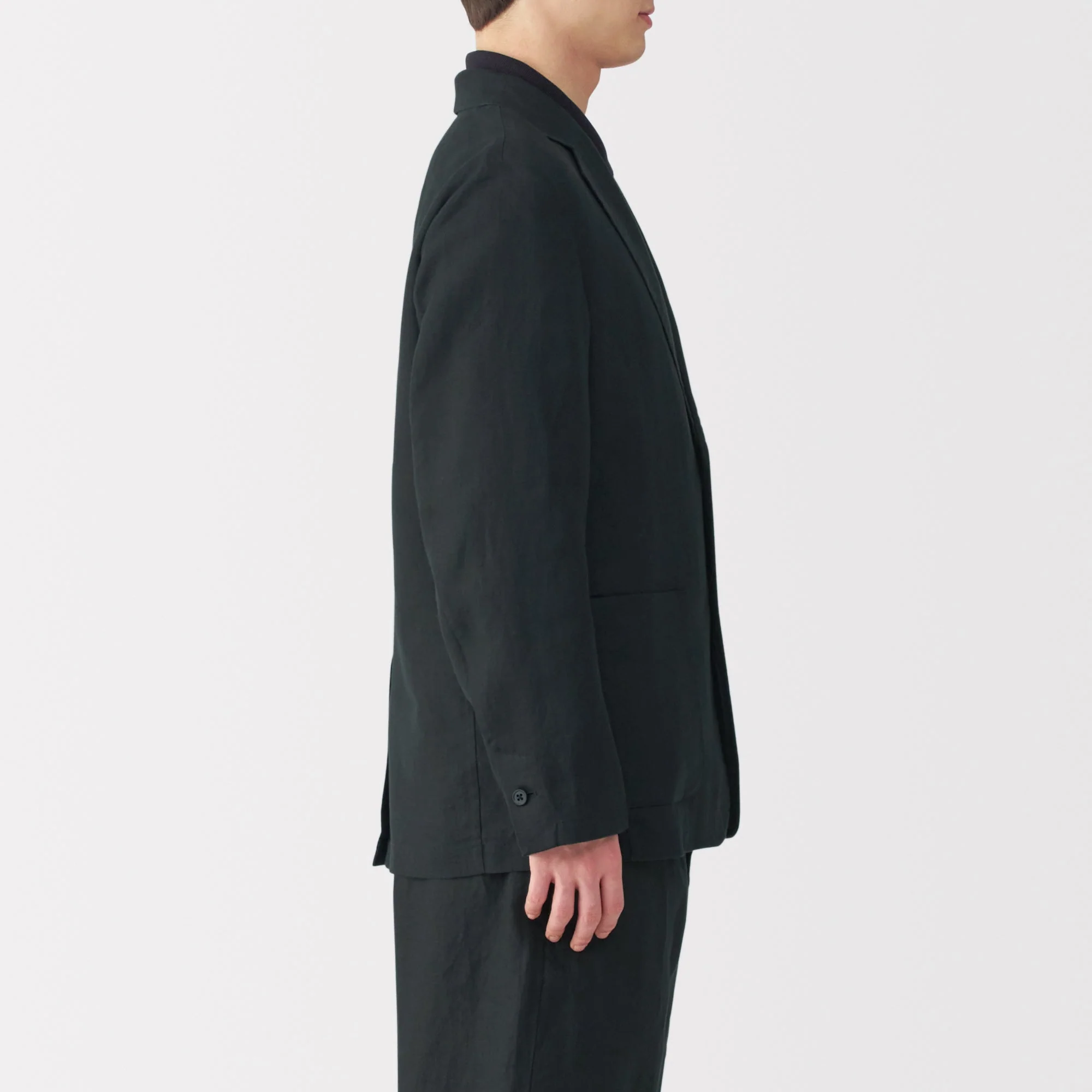 Men's Washed Linen Jacket - Image 15