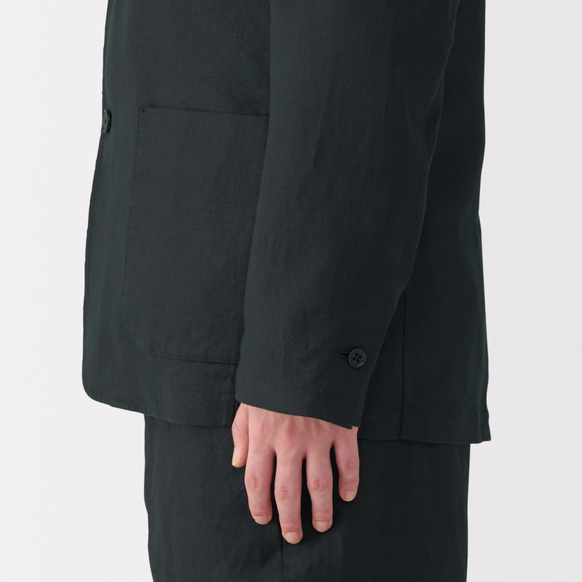 Men's Washed Linen Jacket - Image 18