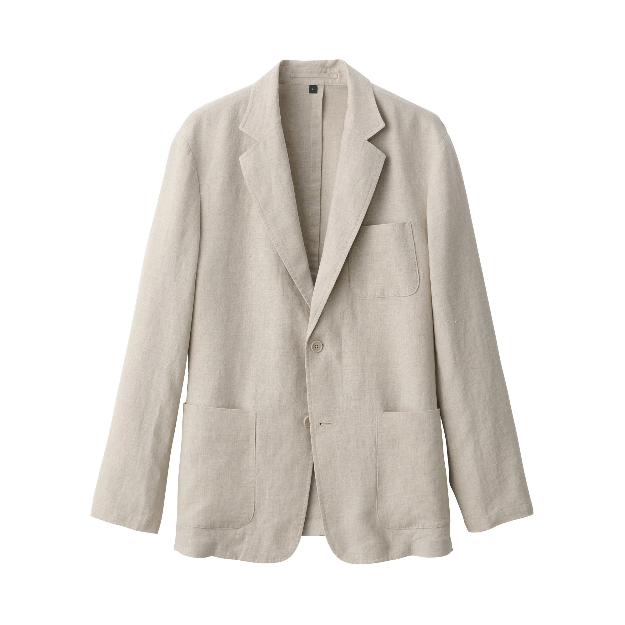 Men's Washed Linen Jacket - Image 2