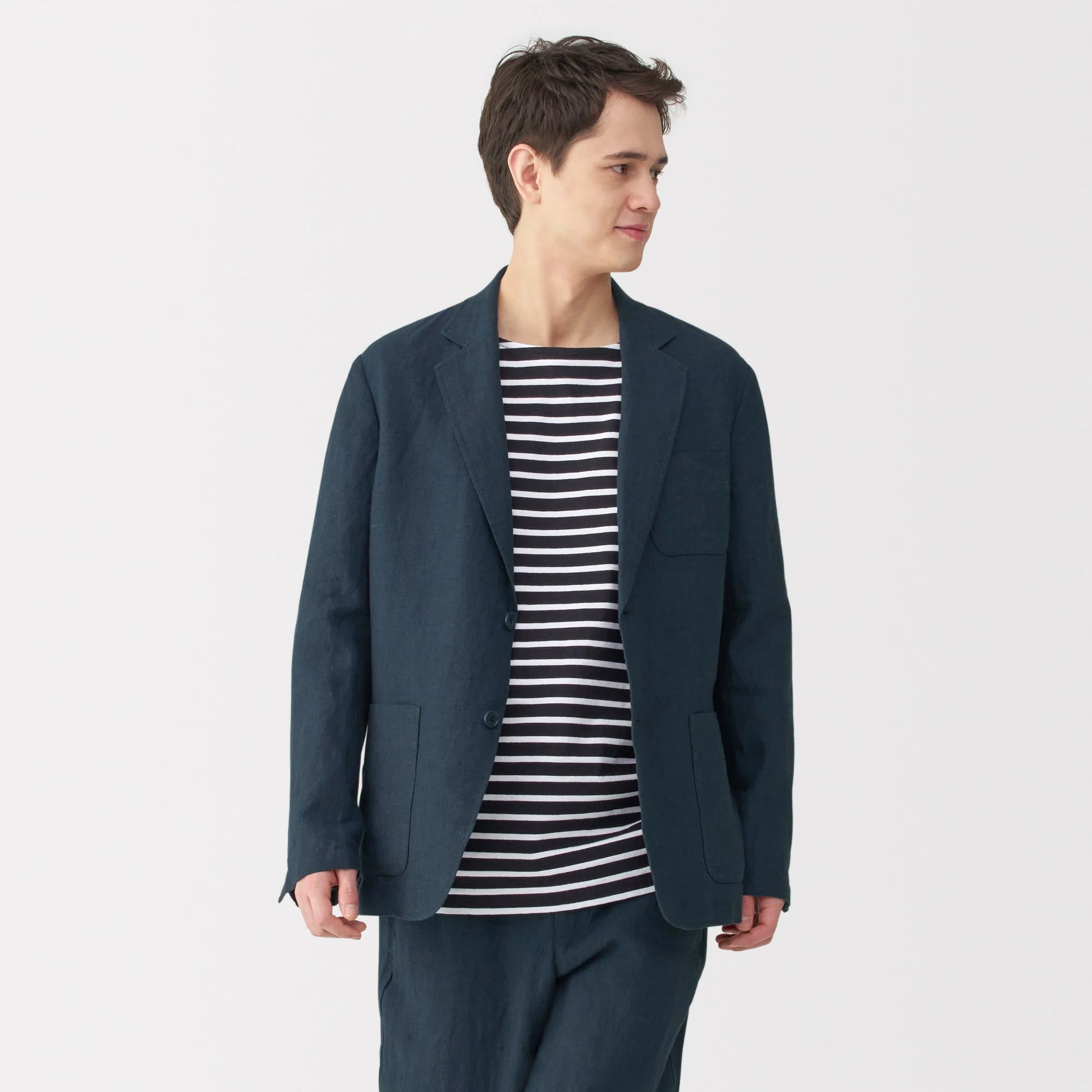 Men's Washed Linen Jacket - Image 23