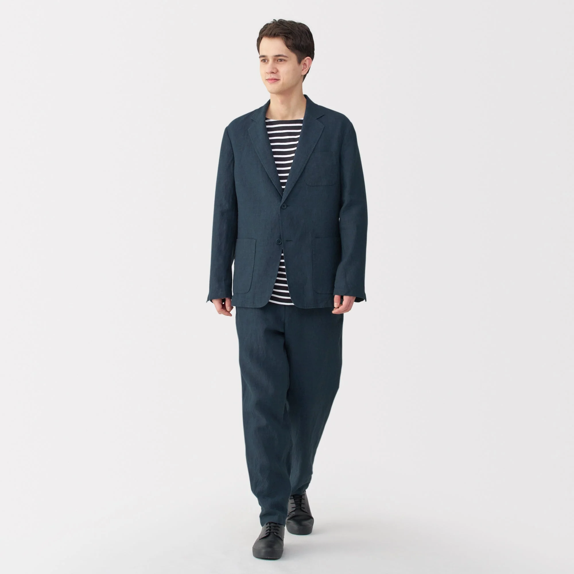 Men's Washed Linen Jacket - Image 24