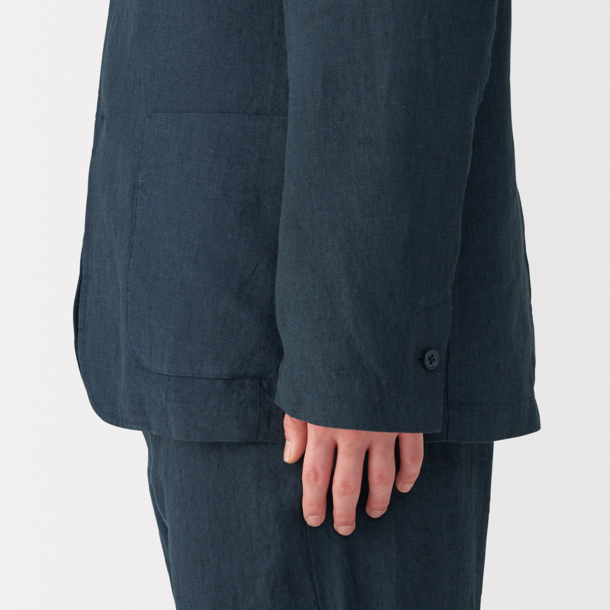 Men's Washed Linen Jacket - Image 28