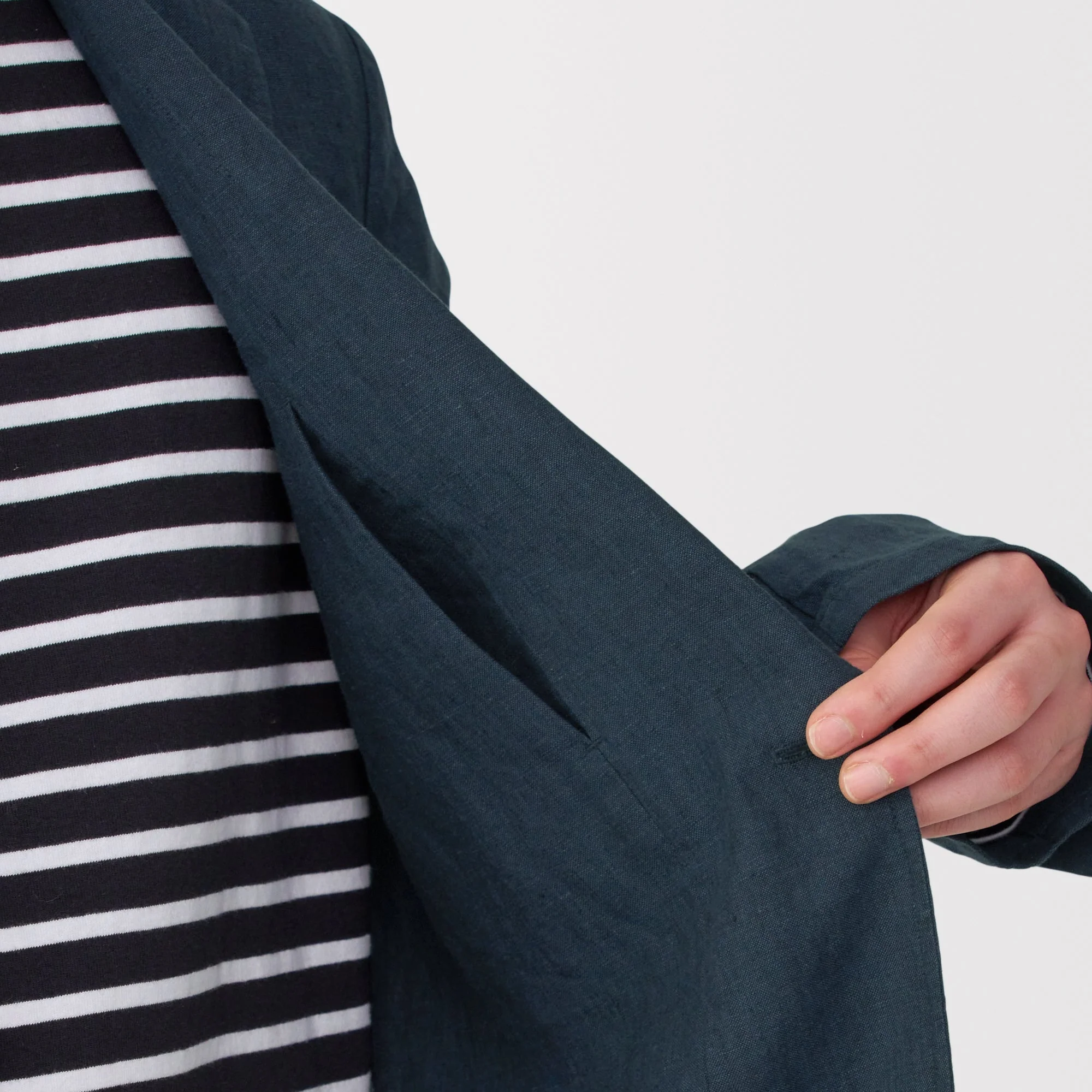 Men's Washed Linen Jacket - Image 29