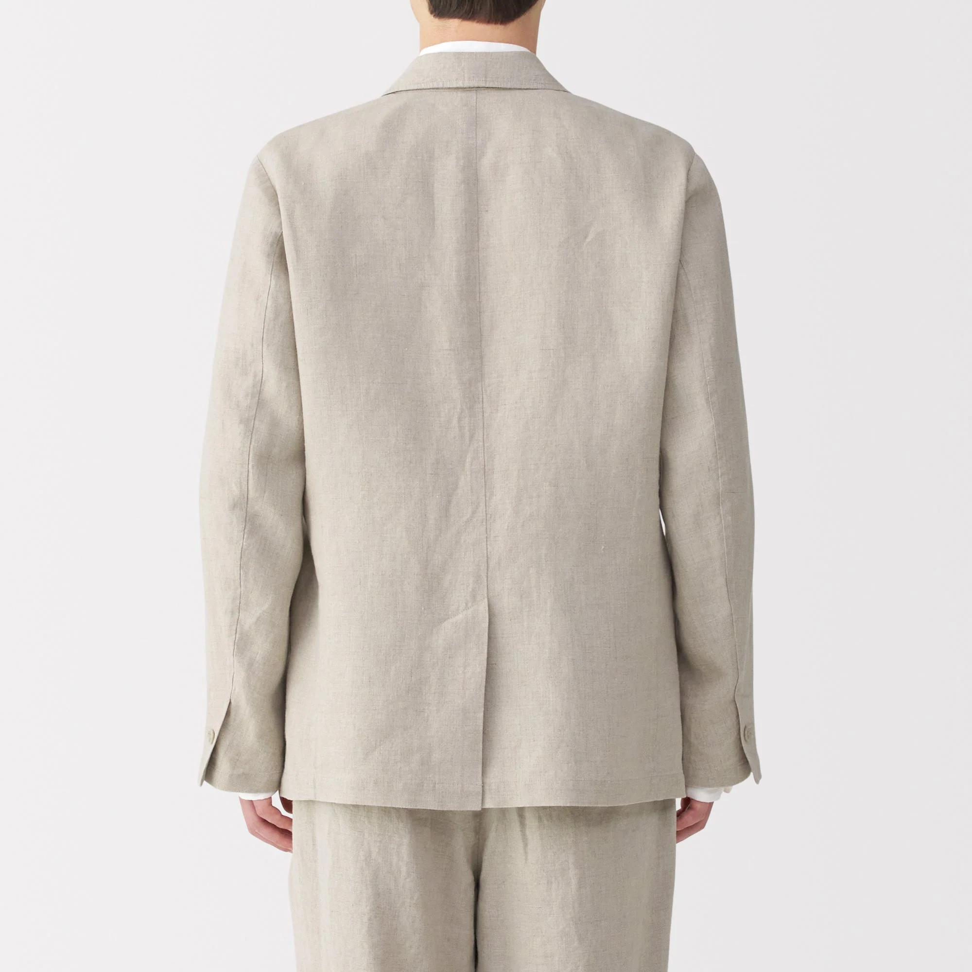 Men's Washed Linen Jacket - Image 6